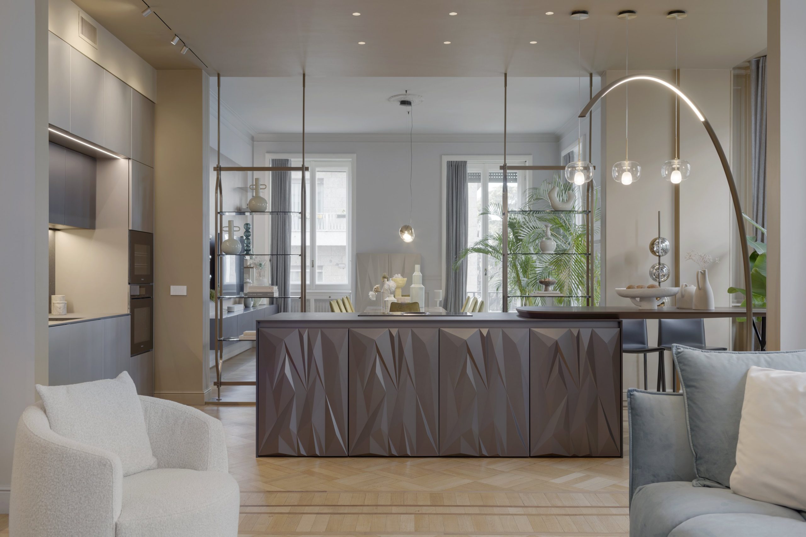 Κουζίνα — Febal Casa, κατοικία Brera Μιλάνο