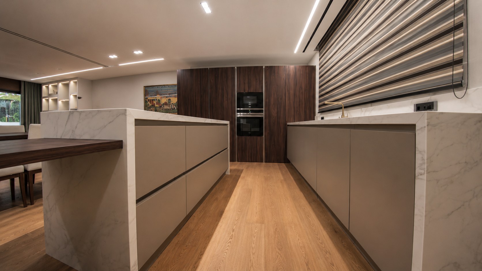 MobilCasa — Modern Gentili Time Kitchen — Gerakas · worktop and splashback