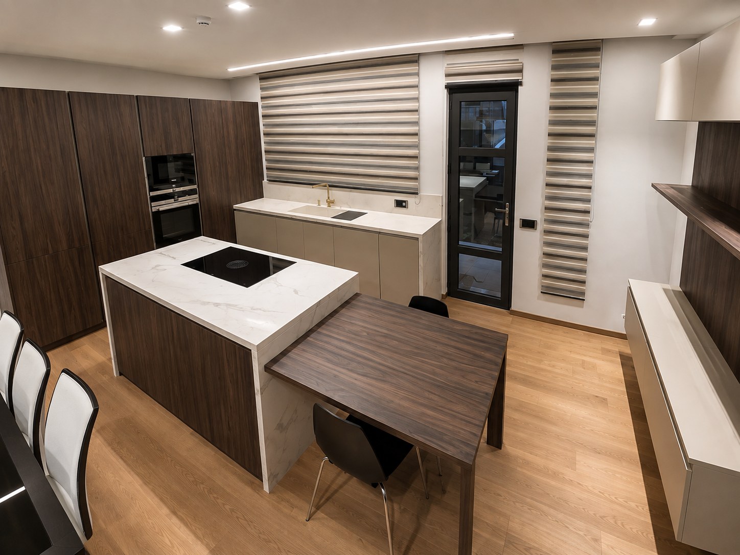 MobilCasa — Modern Gentili Time Kitchen — Gerakas · island and dining