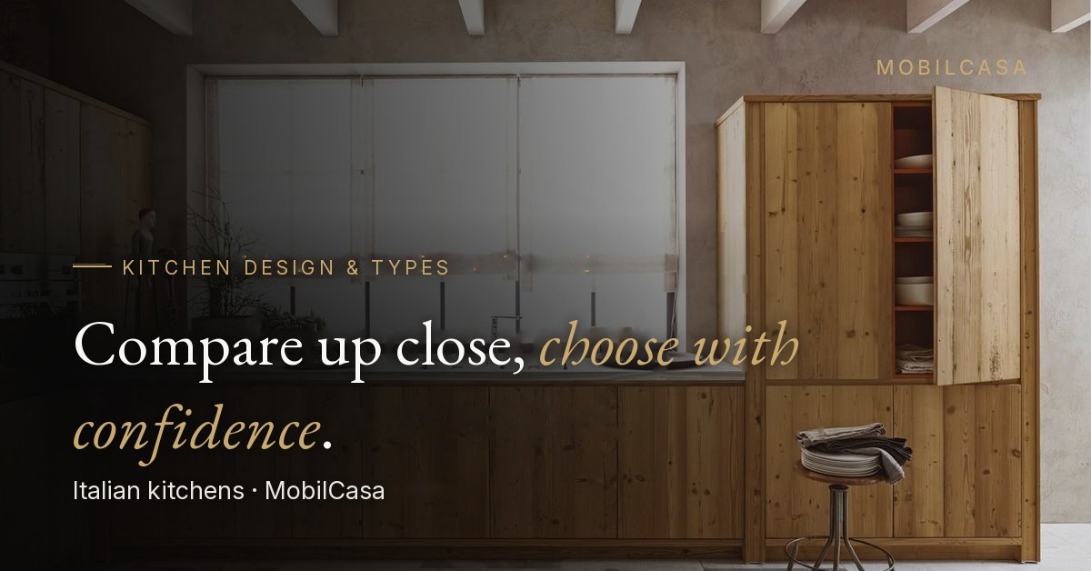 One showroom, seven Italian kitchen houses: how we choose your kitchen