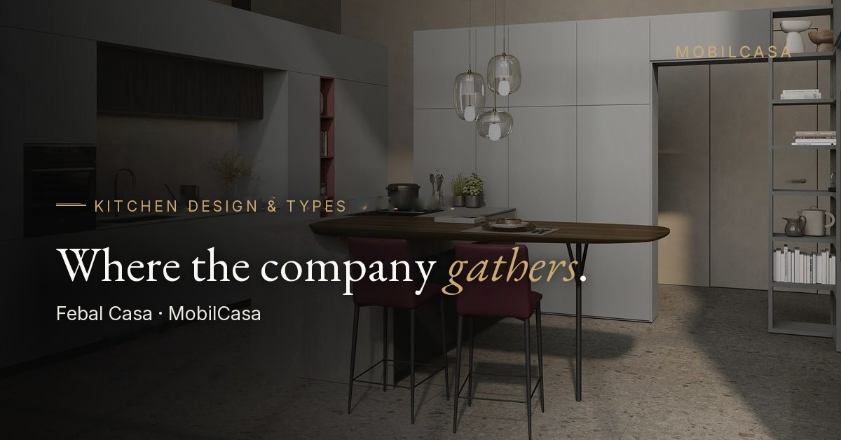 Kitchen with an island: ideas & tips