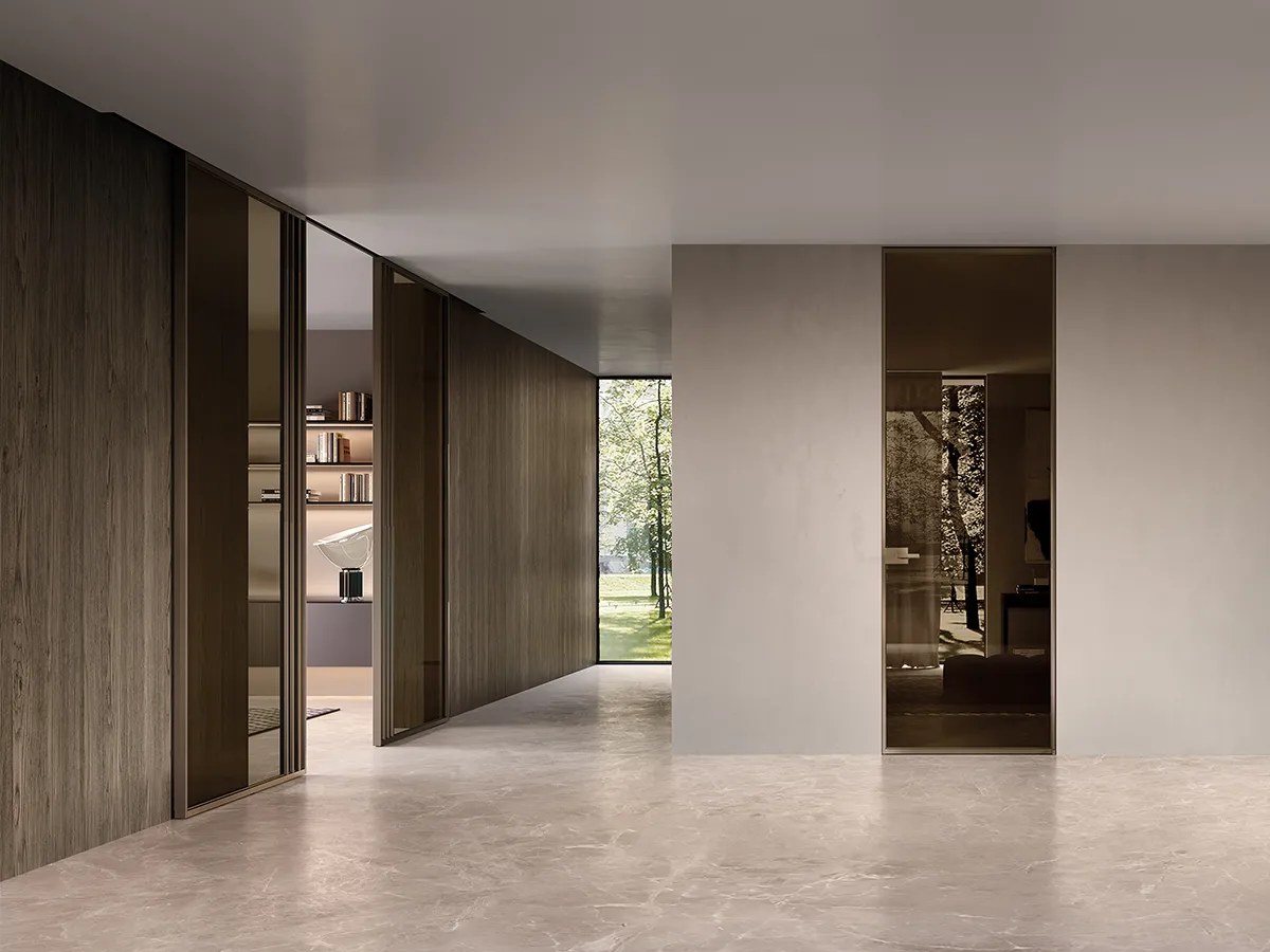 Barausse Hinged doors with visible frame — Another view