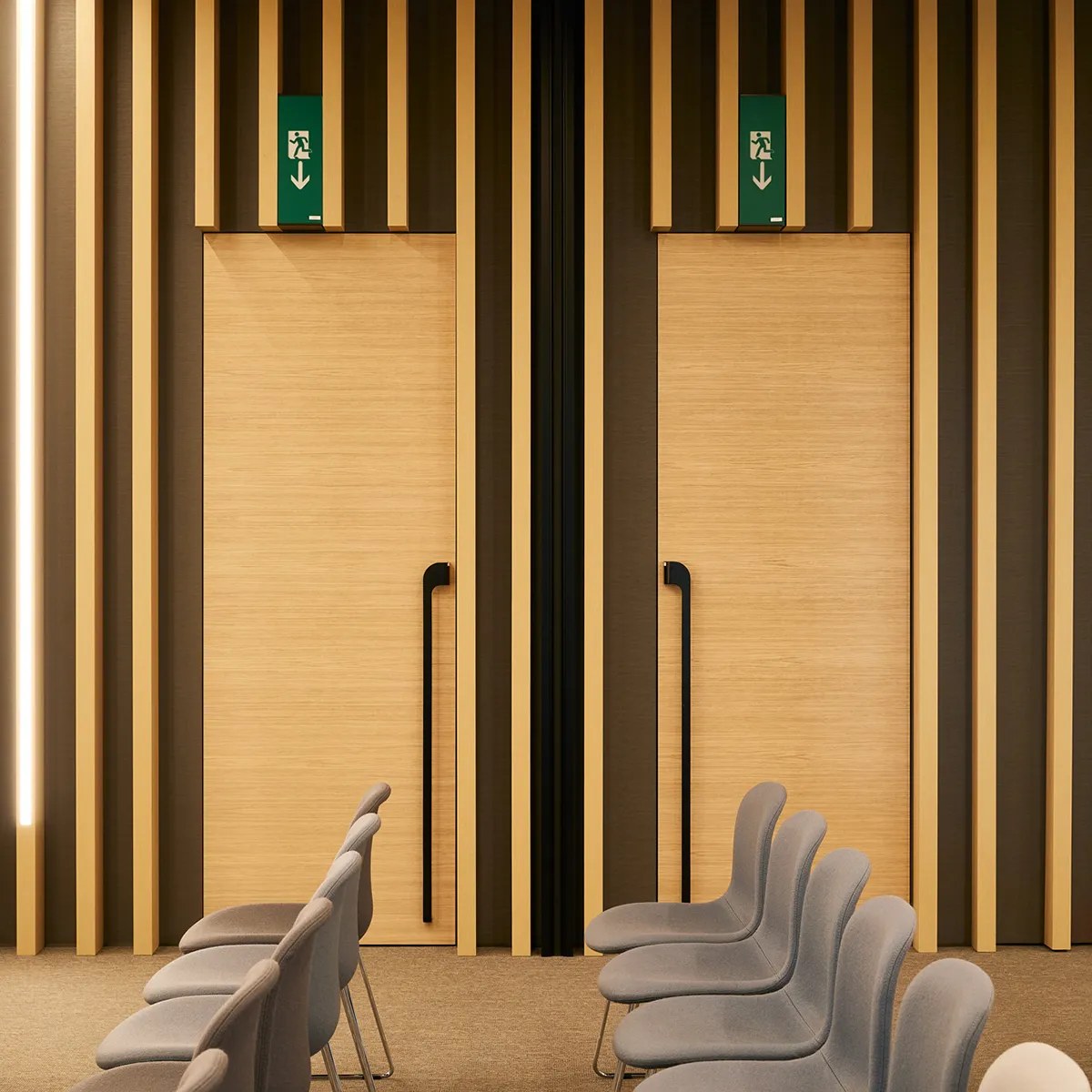 Barausse Soundproof doors — Soundproof doors — in a real interior