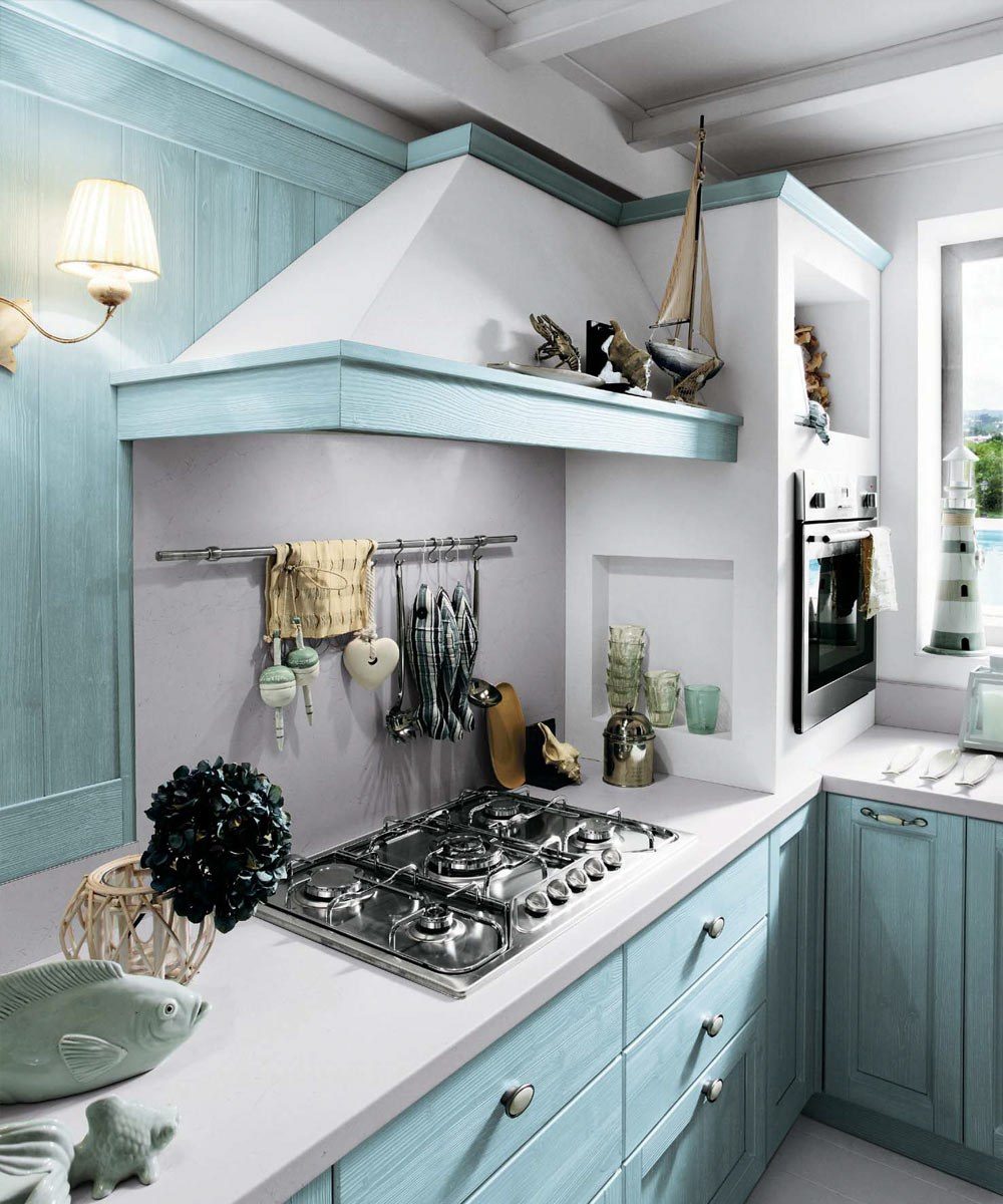 Callesella Arredamenti Cucina Everyday Anice Talcato — Εστίες & Απορροφητήρας