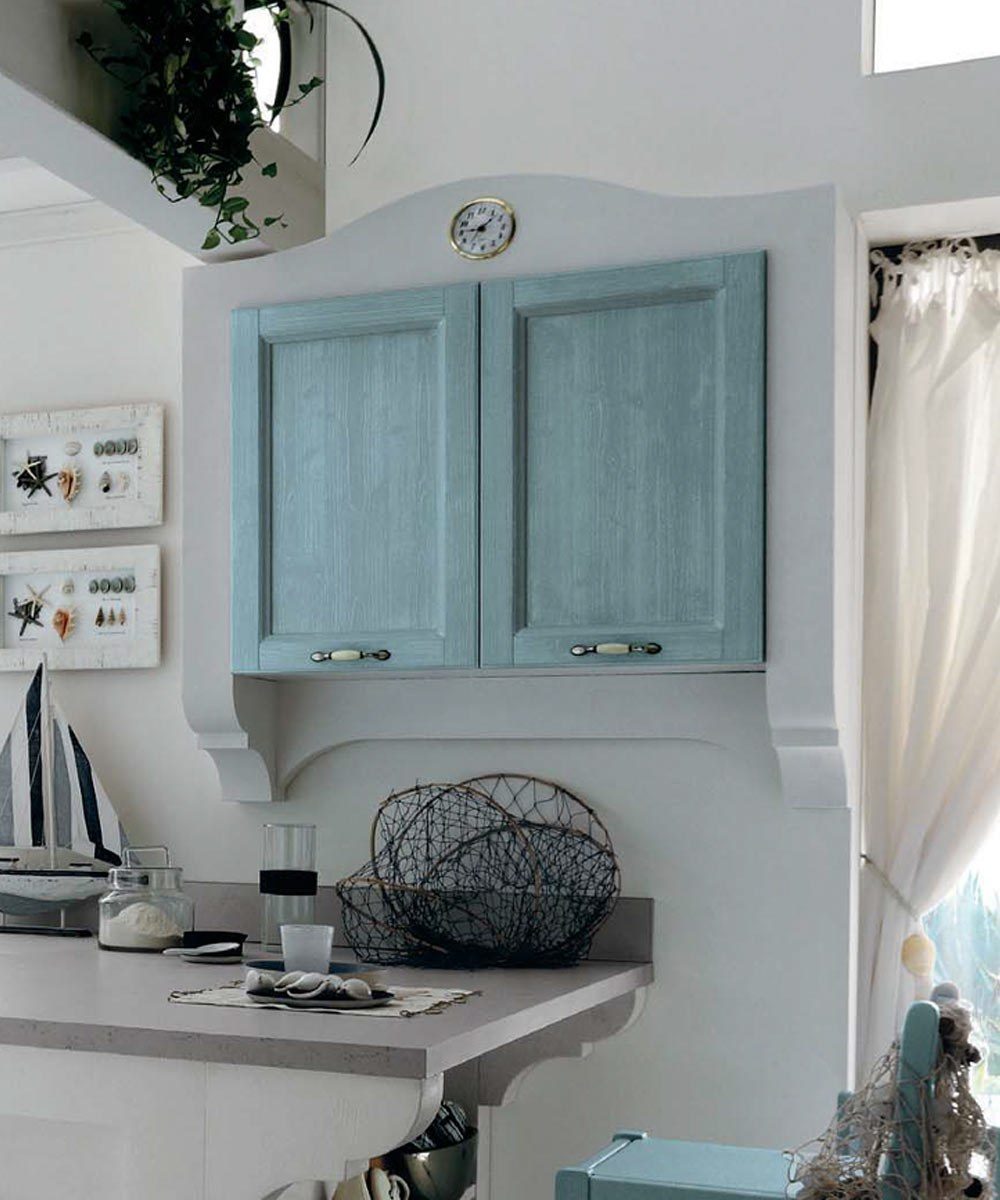 Callesella Arredamenti Cucina Everyday Anice Talcato — Πάνω Ντουλάπια