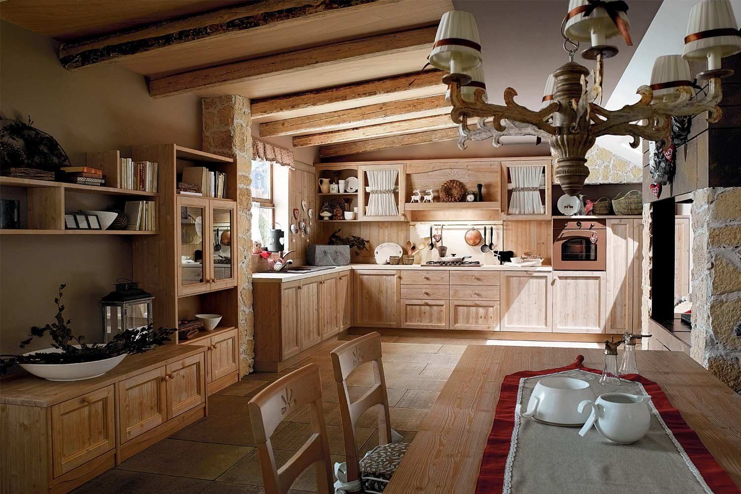 Callesella Arredamenti Cucina Everyday Fieno Talcato — Ανοιχτός Χώρος