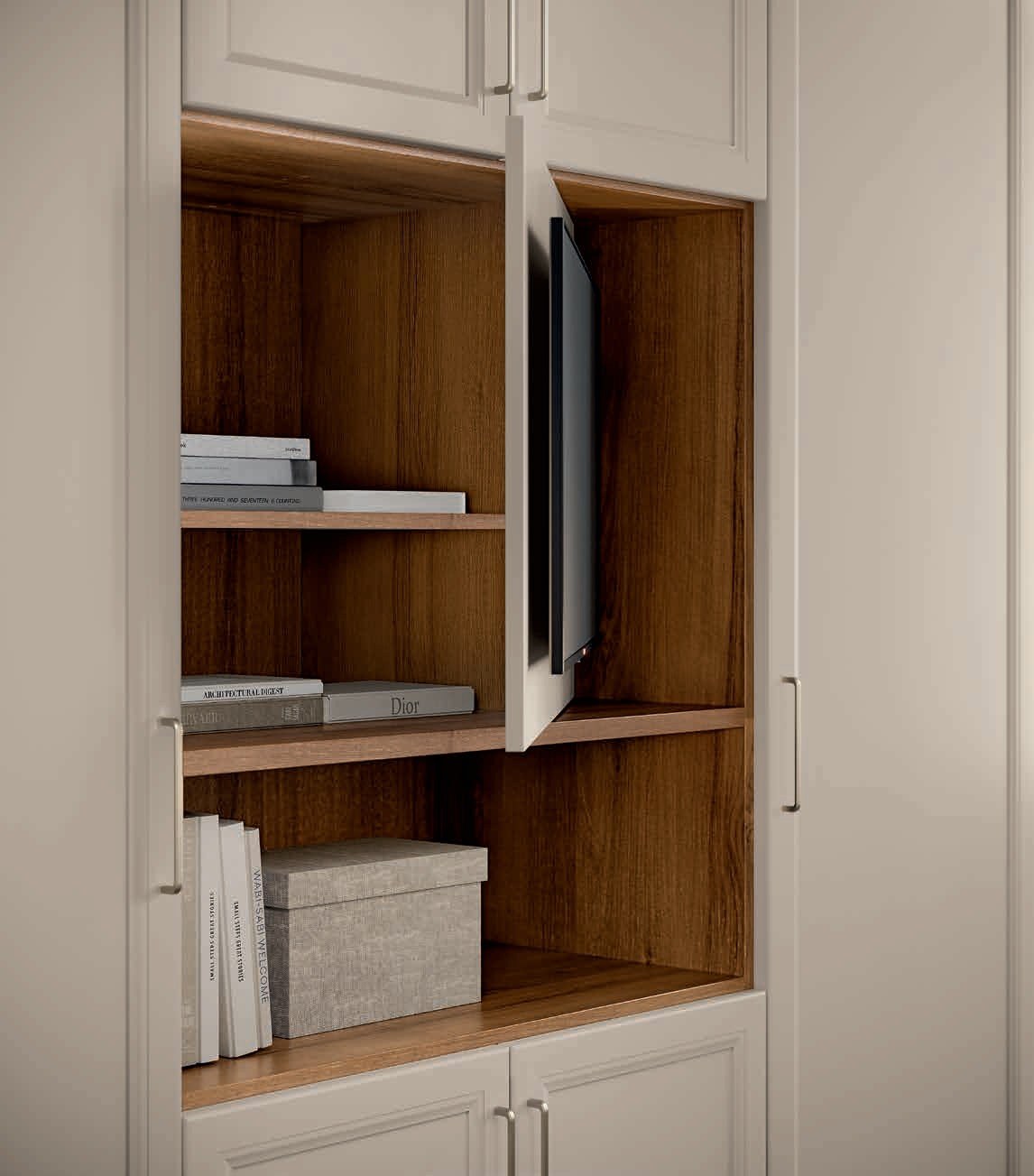 Febal Casa Arcadia Mezzanotte Classico · AM017 — Open Shelves