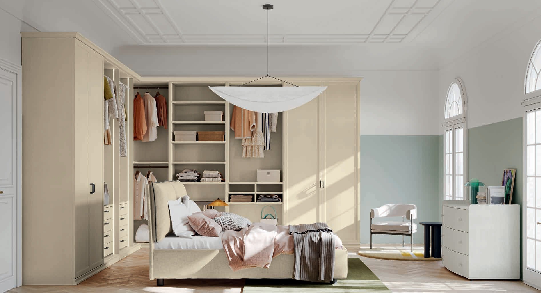 Febal Casa Arcadia Mezzanotte Moderno · AM002 — ντουλάπα, άποψη 1