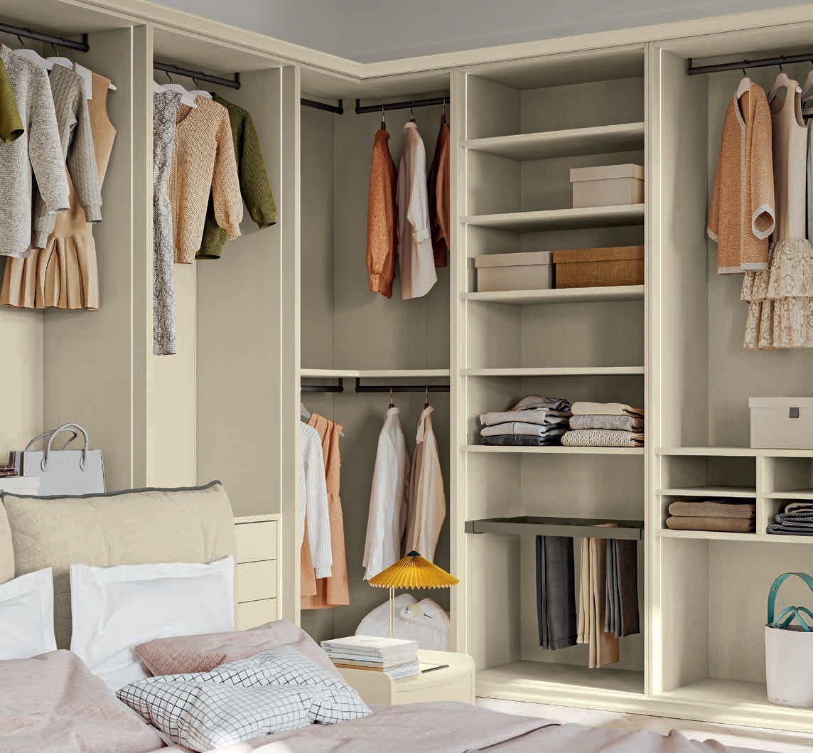 Febal Casa Arcadia Mezzanotte Moderno · AM002 — Ανοιχτά ράφια