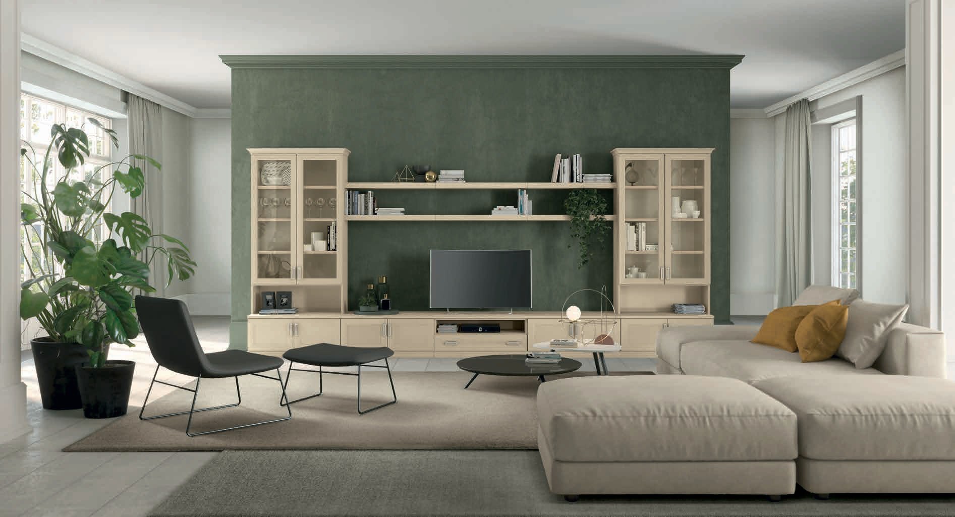 Febal Casa Arcadia Mezzogiorno Classico · AS018 — έπιπλα καθιστικού, άποψη 1