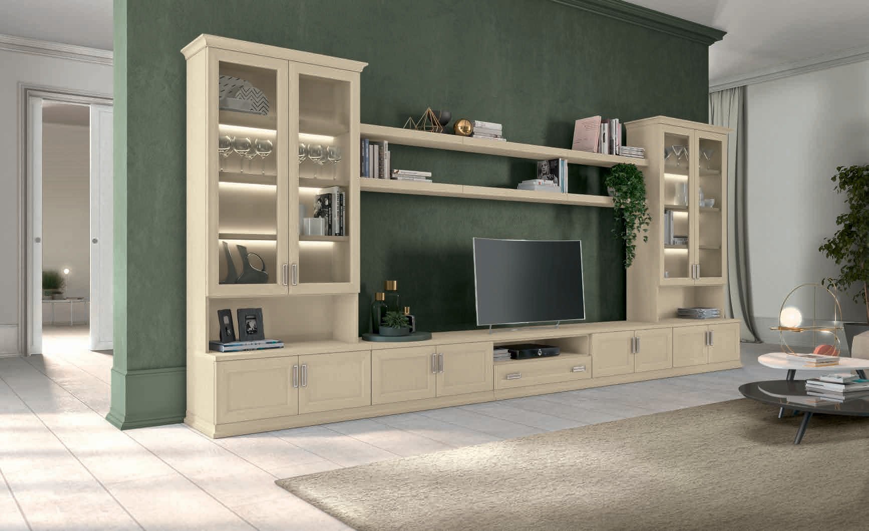 Febal Casa Arcadia Mezzogiorno Classico · AS018 — έπιπλα καθιστικού, άποψη 2
