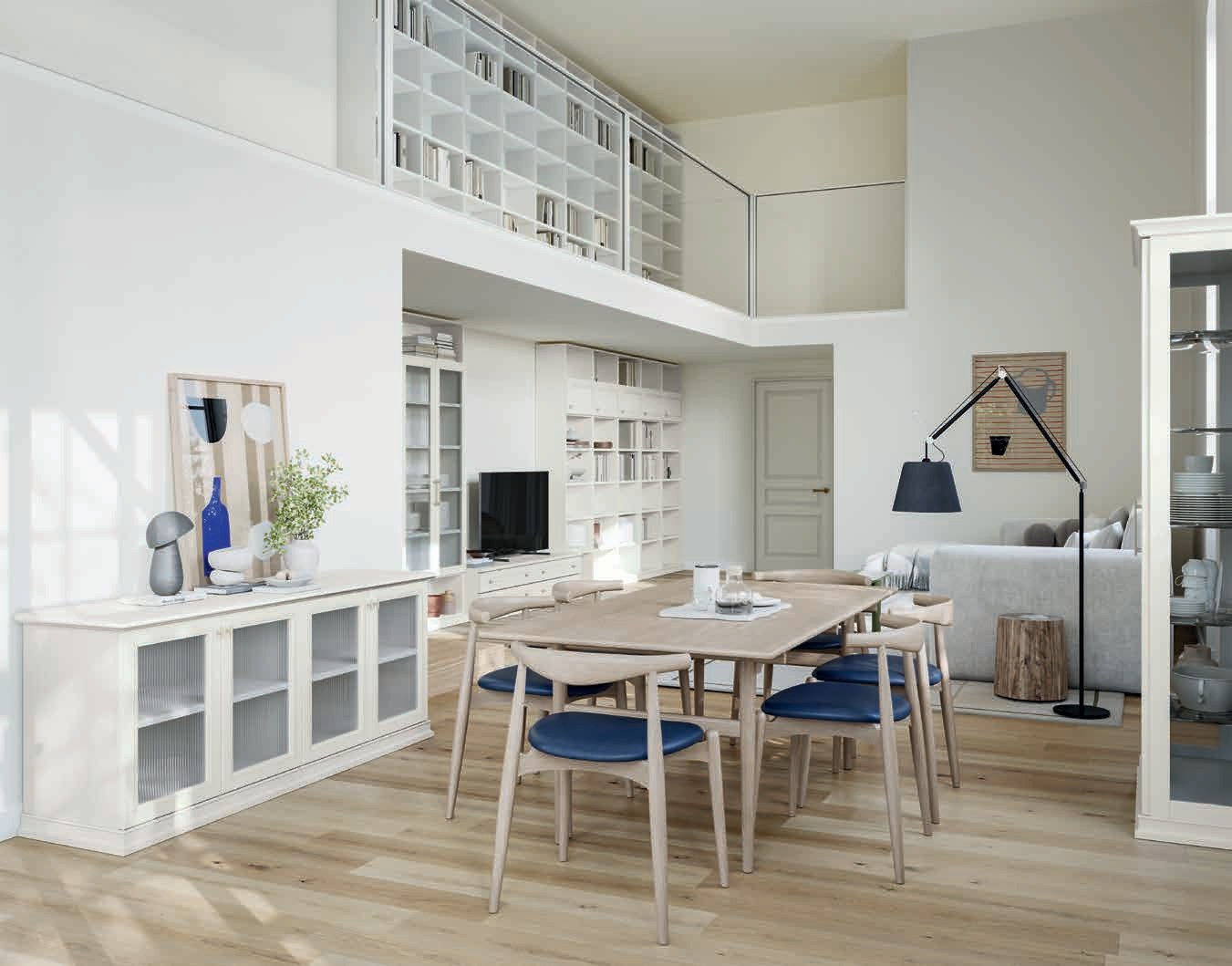 Febal Casa Arcadia Mezzogiorno Moderno · AS001 — living room furniture, view 3