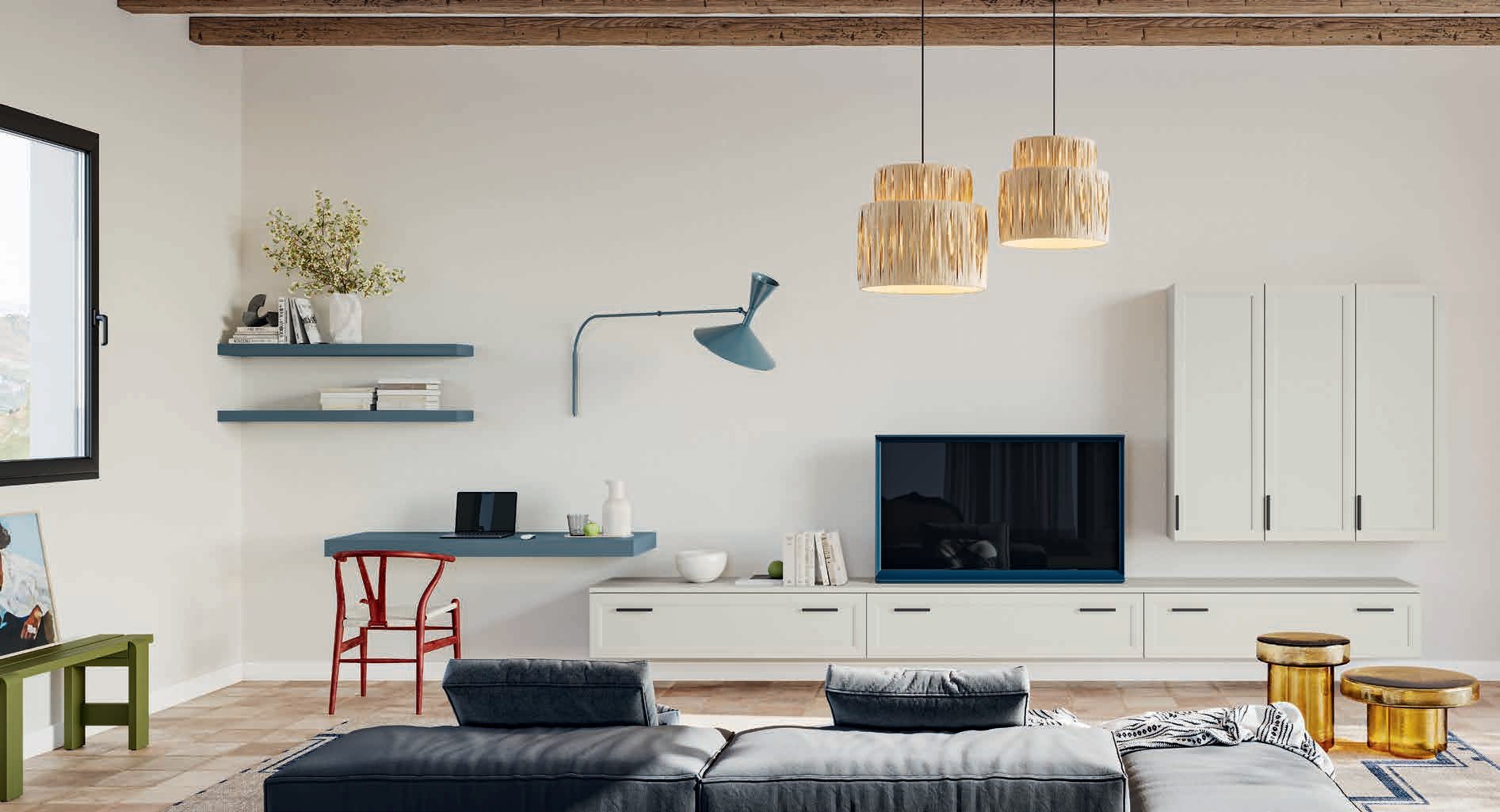 Febal Casa Arcadia Mezzogiorno Moderno · AS002 — living room furniture, view 1