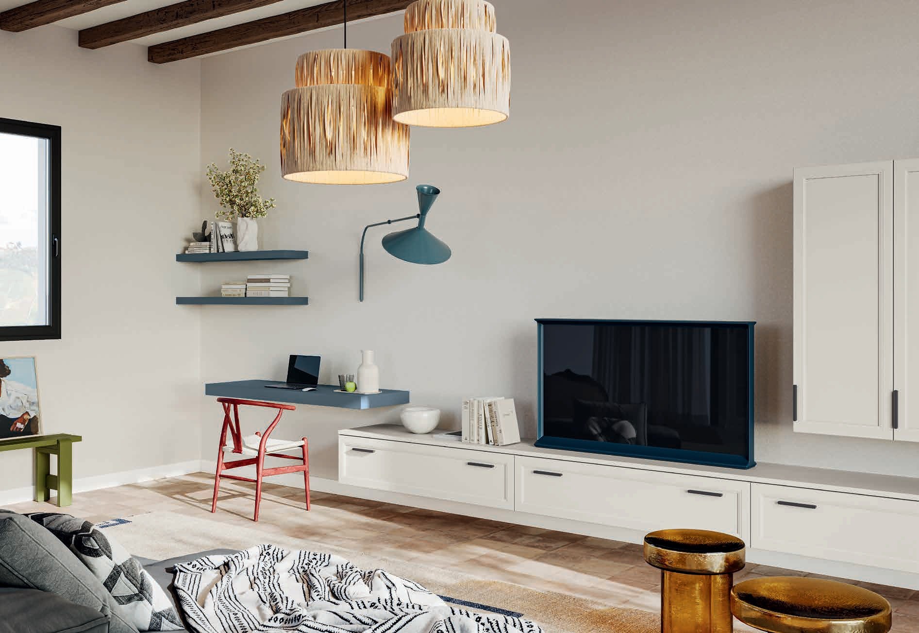 Febal Casa Arcadia Mezzogiorno Moderno · AS002 — living room furniture, view 3