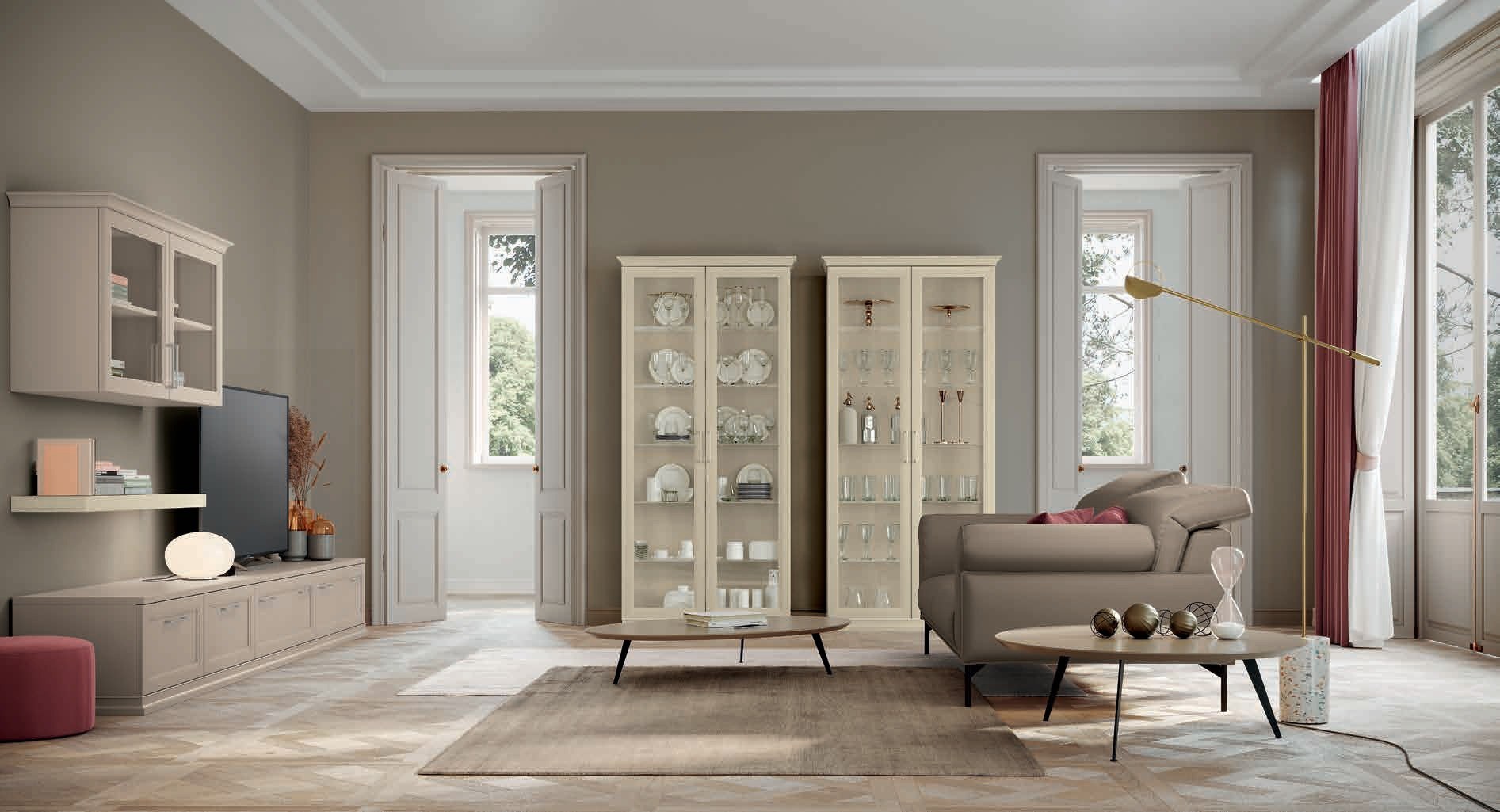 Febal Casa Arcadia Mezzogiorno Moderno · AS010 — living room furniture, view 1