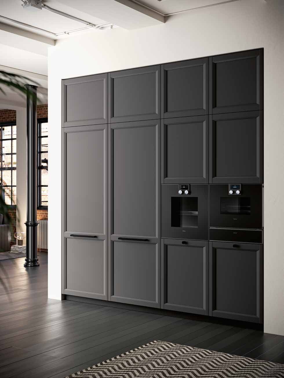 Febal Casa Origina Telaio Legno 01 · Grigio Ardesia — Στήλες & αποθήκευση