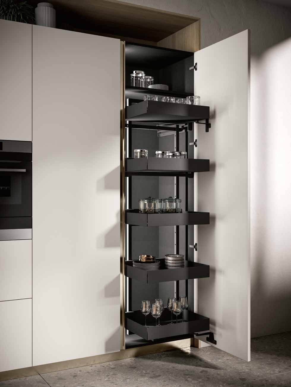 Febal Casa Origina Telaio Legno 03 · Rovere Naturale — Στήλες & αποθήκευση