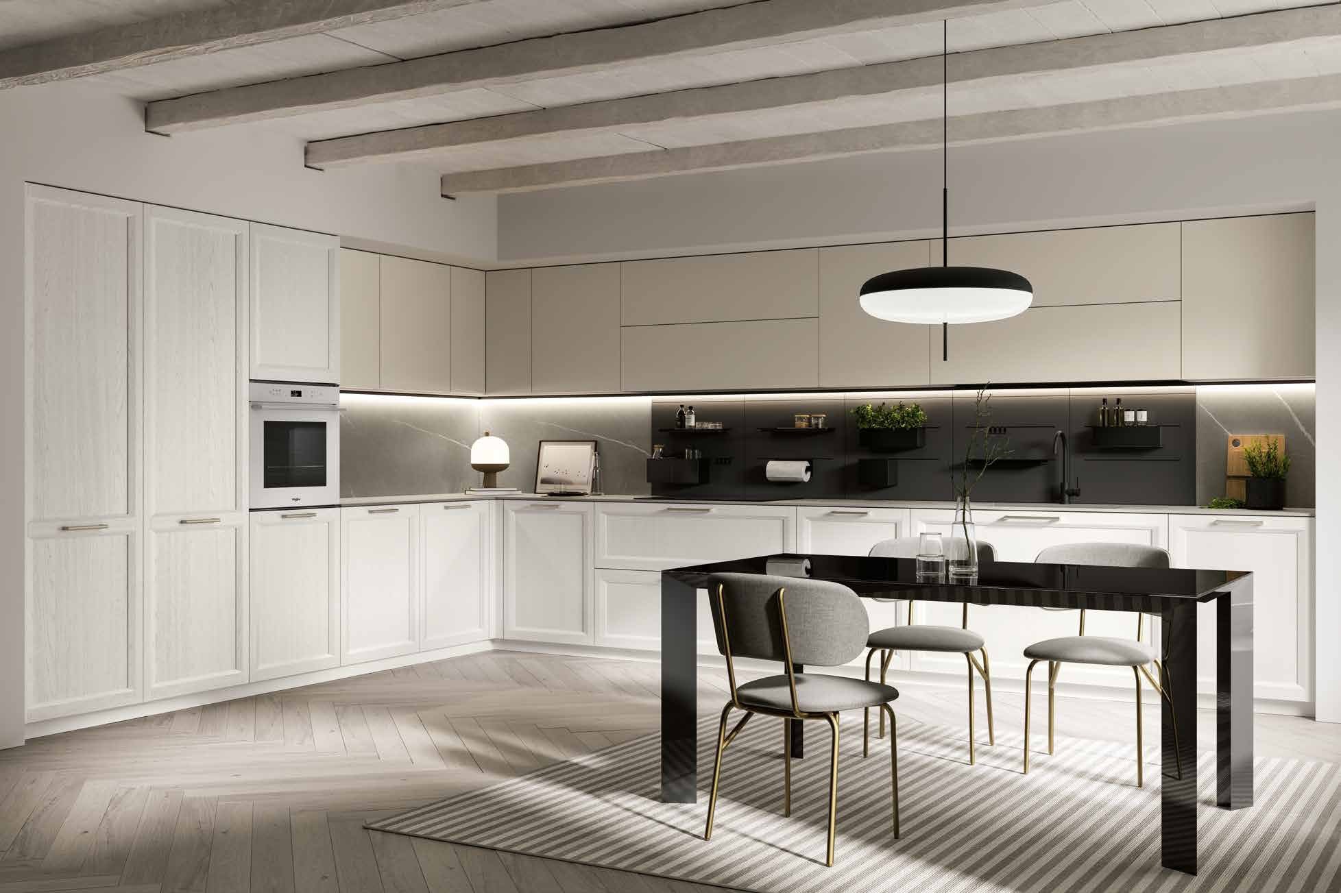 Febal Casa Origina Telaio Legno 04 · Bianco
