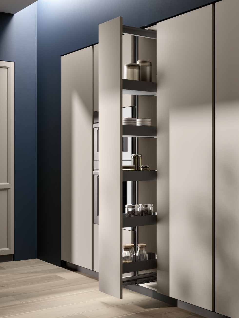 Febal Casa Origina Telaio Legno 05 · Blu Notte — Στήλες & αποθήκευση