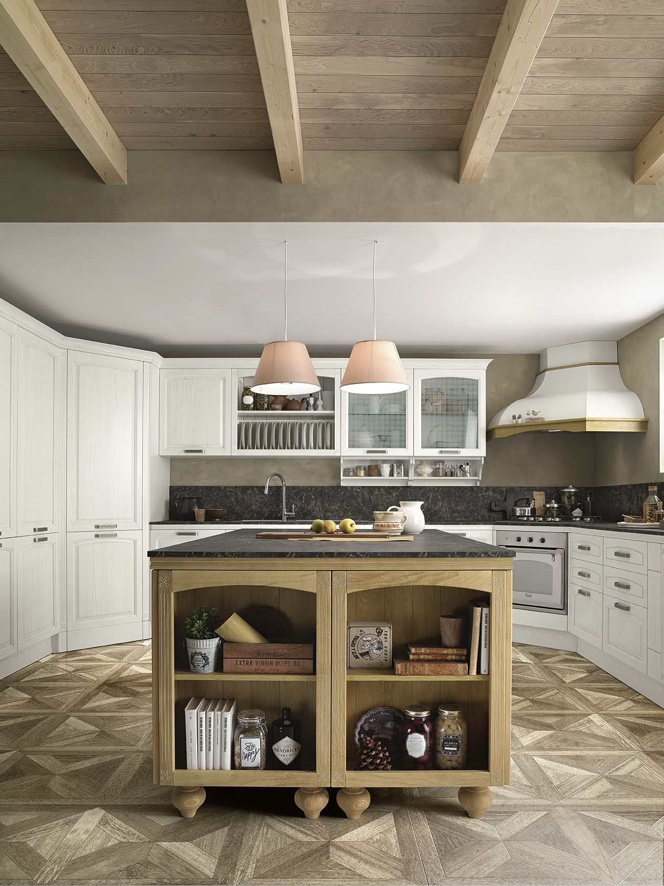 Febal Casa Gala 04 · Bianco & Rovere — Η Νησίδα