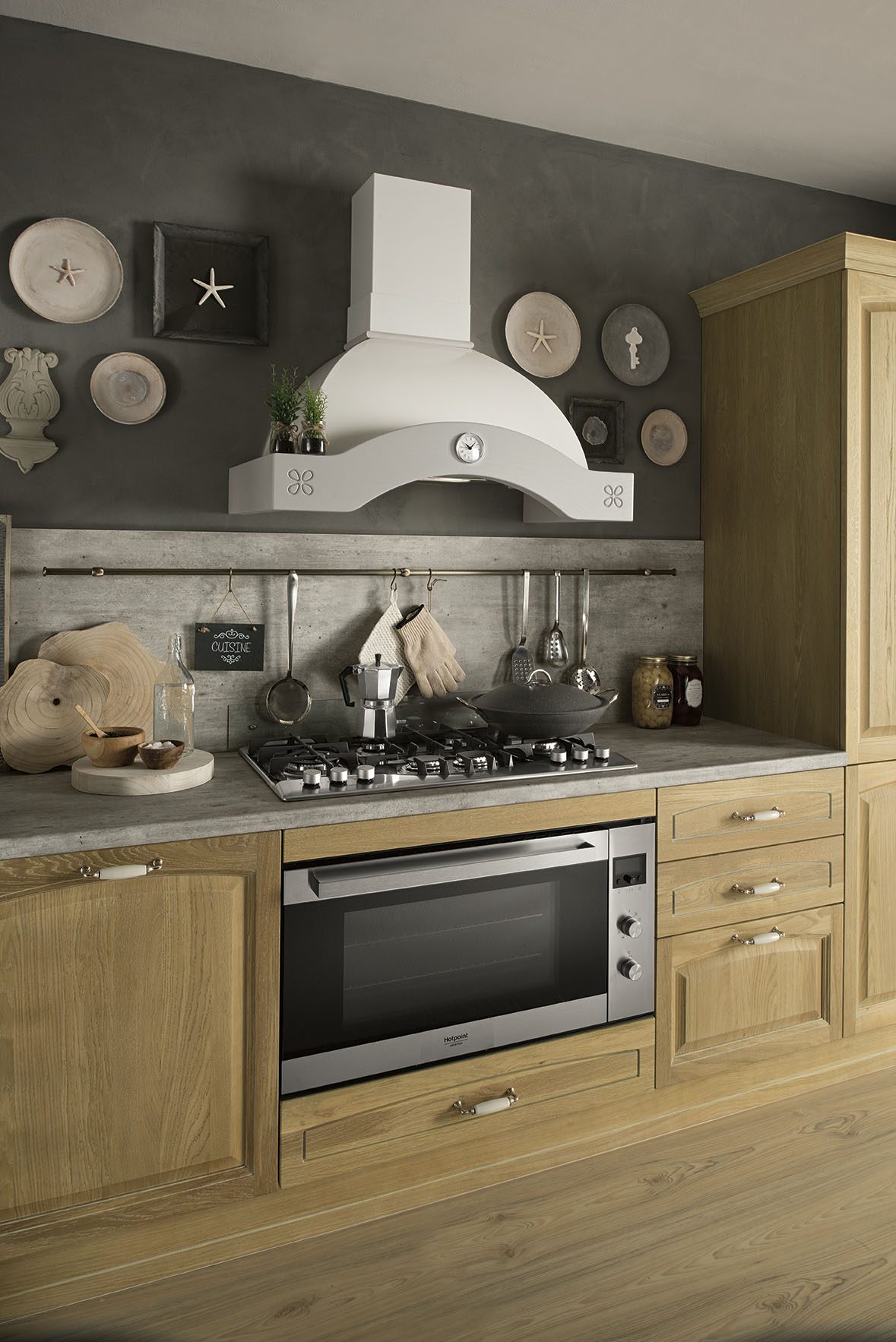 Febal Casa Gala 07 · Rovere Chiaro — Ζώνη Μαγειρέματος