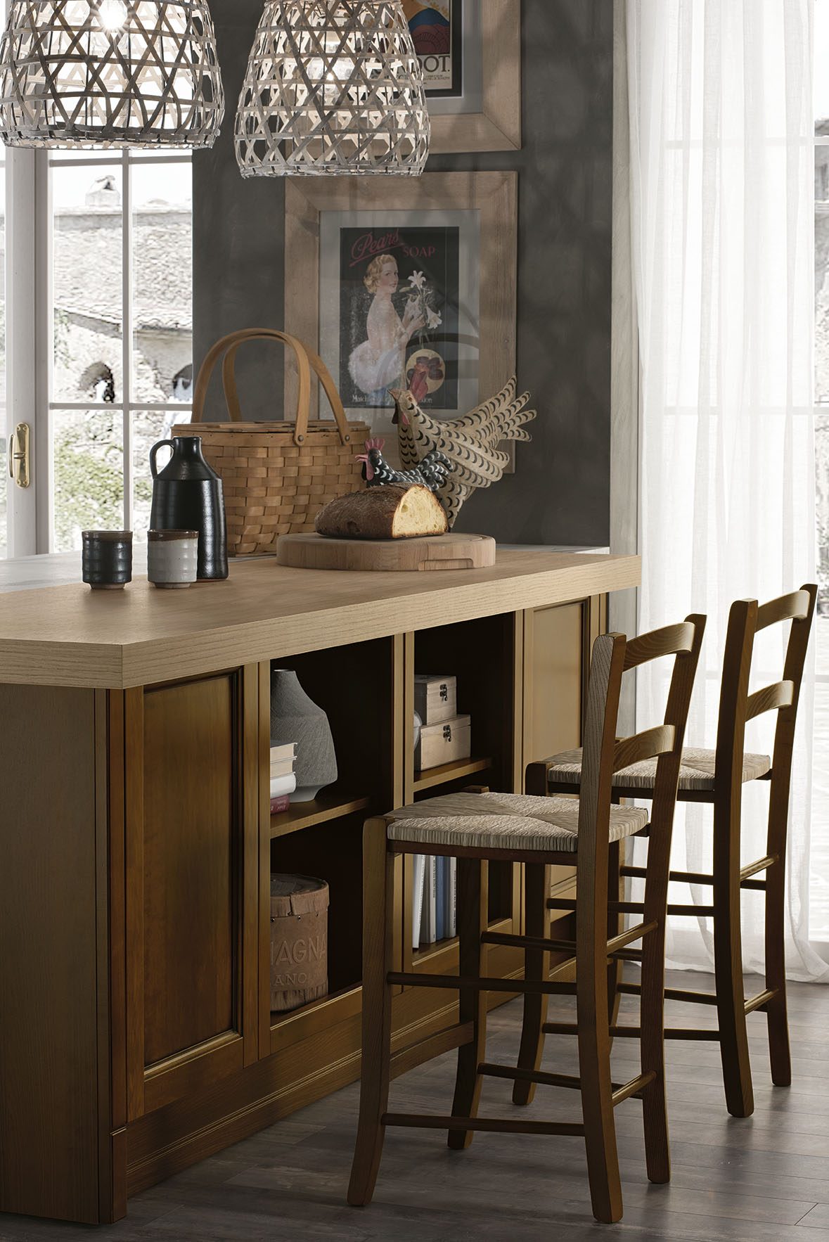 Febal Casa Sinfonia 03 · Bianco — Breakfast Counter