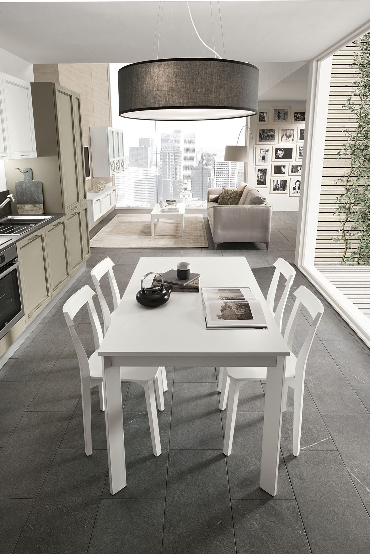 Febal Casa Sinfonia 05 · Tortora — Dining Room