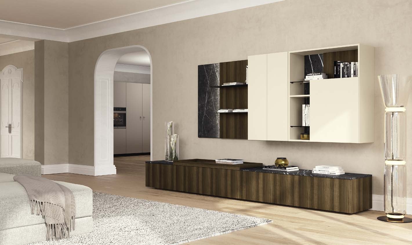 Febal Casa Febal Giorno · Diciotto — έπιπλα καθιστικού, άποψη 9