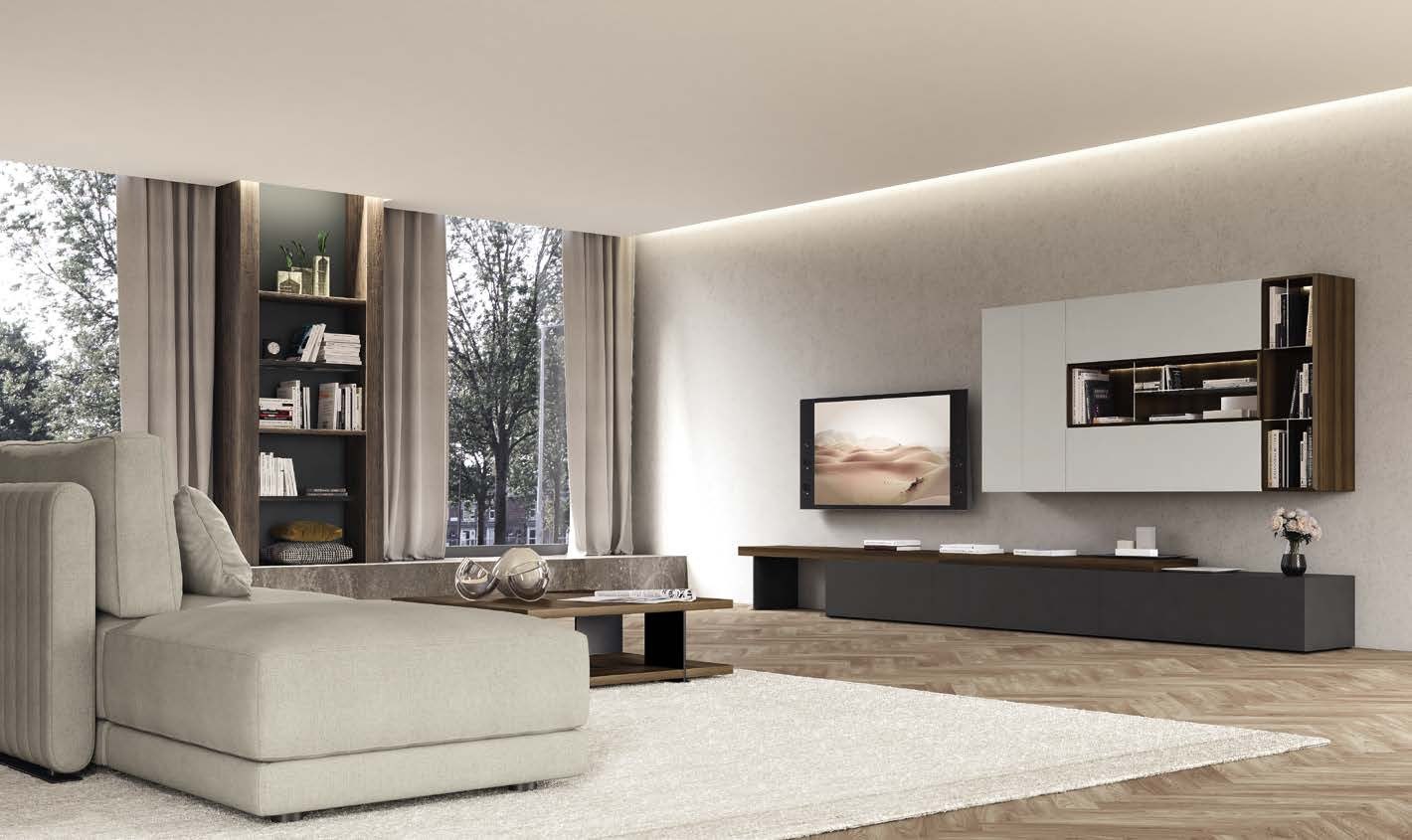 Febal Casa Febal Giorno · Quarantacinque — έπιπλα καθιστικού, άποψη 3