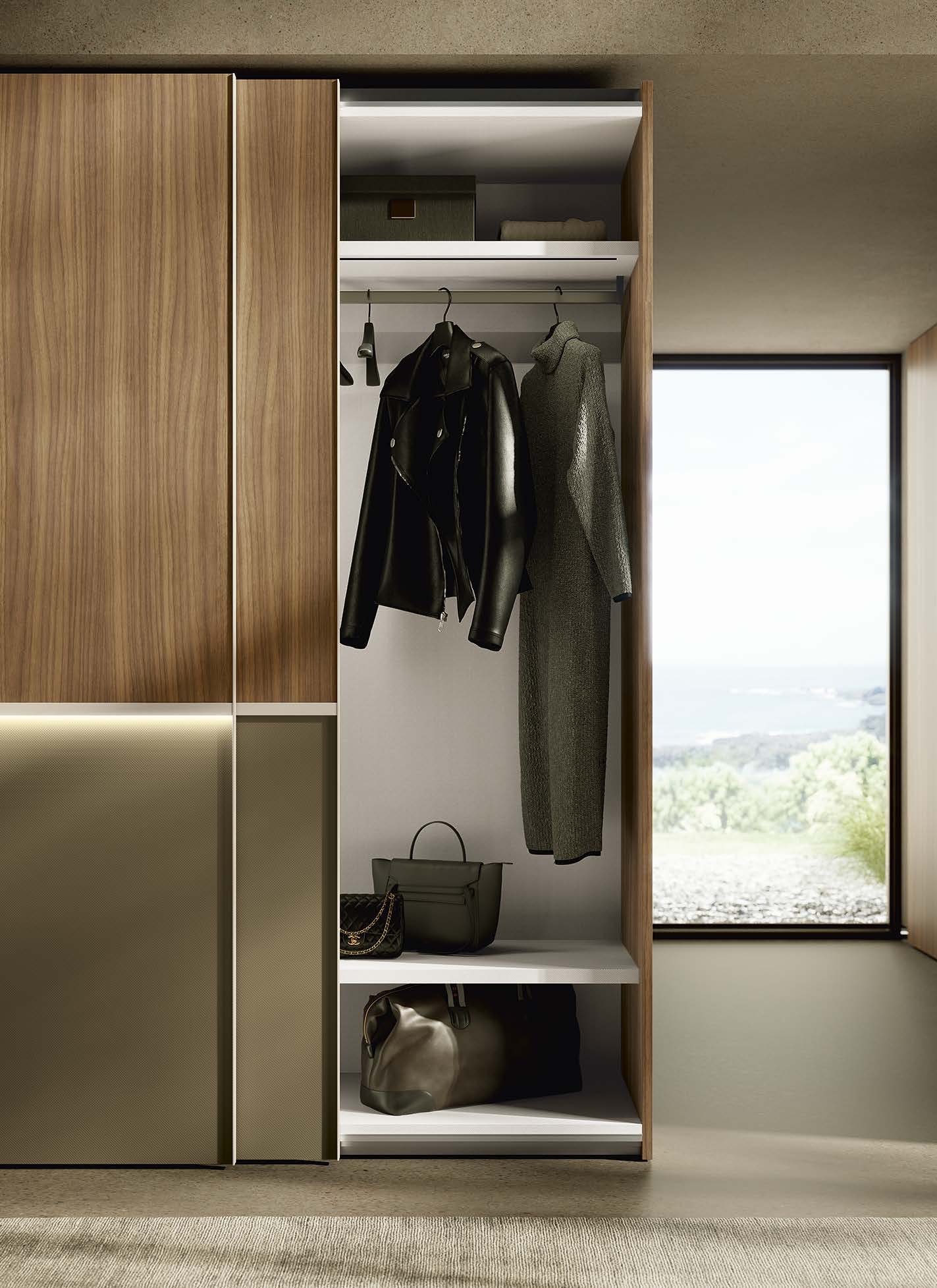 Febal Casa Wardrobe Halley — Open Shelves
