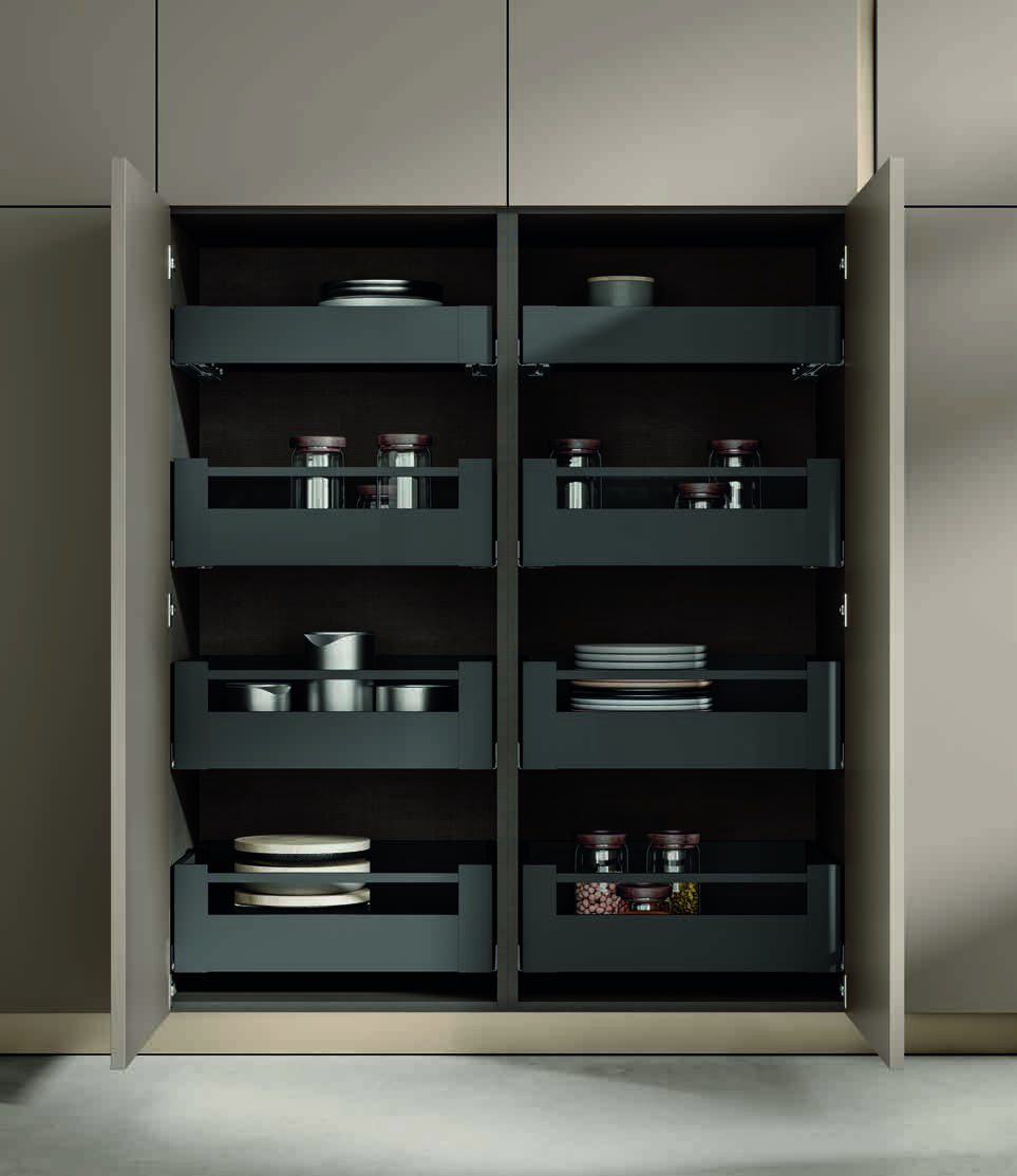 Febal Casa Modula 03 · Beige & Senape — Στήλες & αποθήκευση