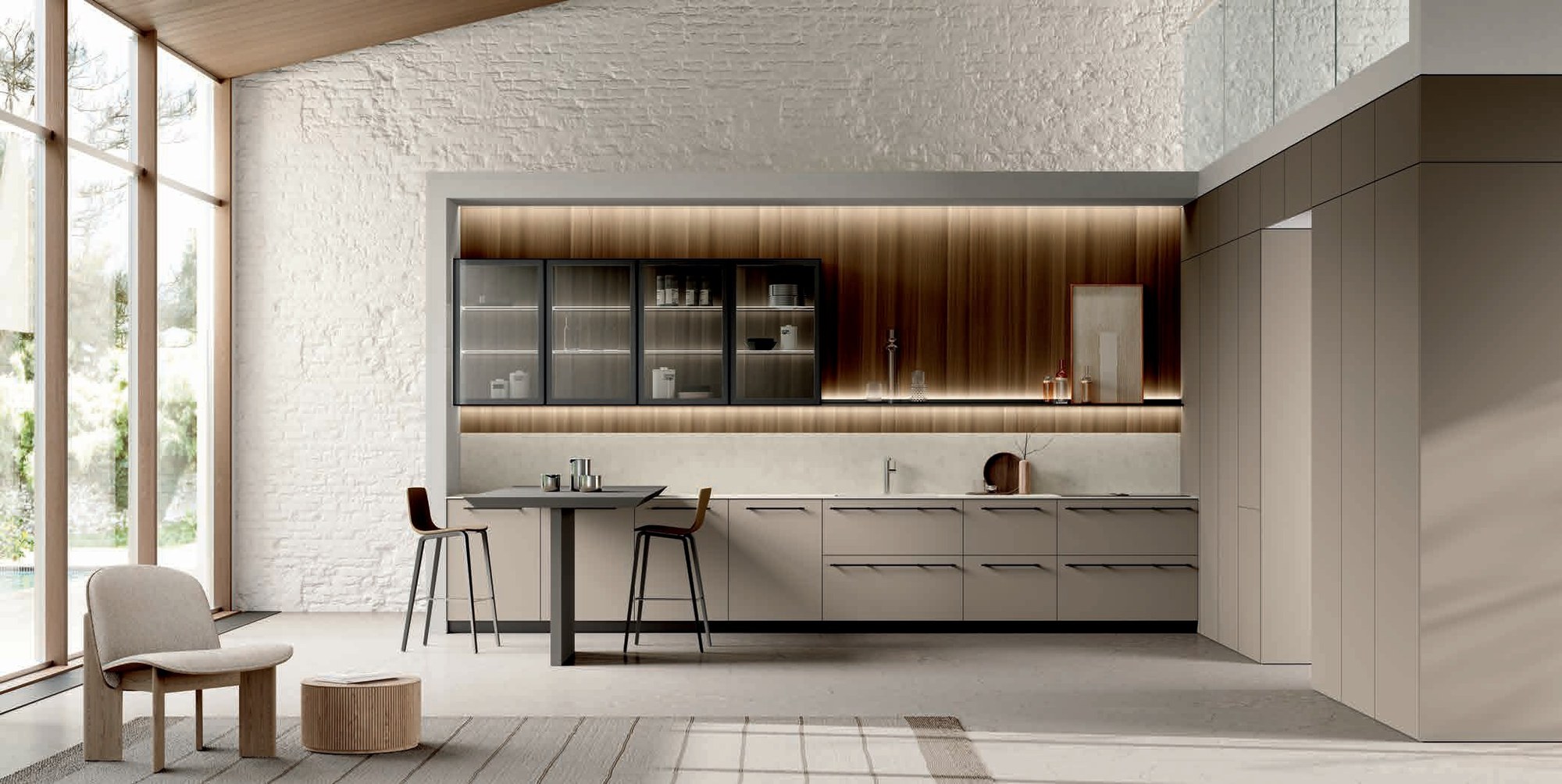 Febal Casa Modula 05 · Rovere Asiatico & Mastice — Γενική άποψη