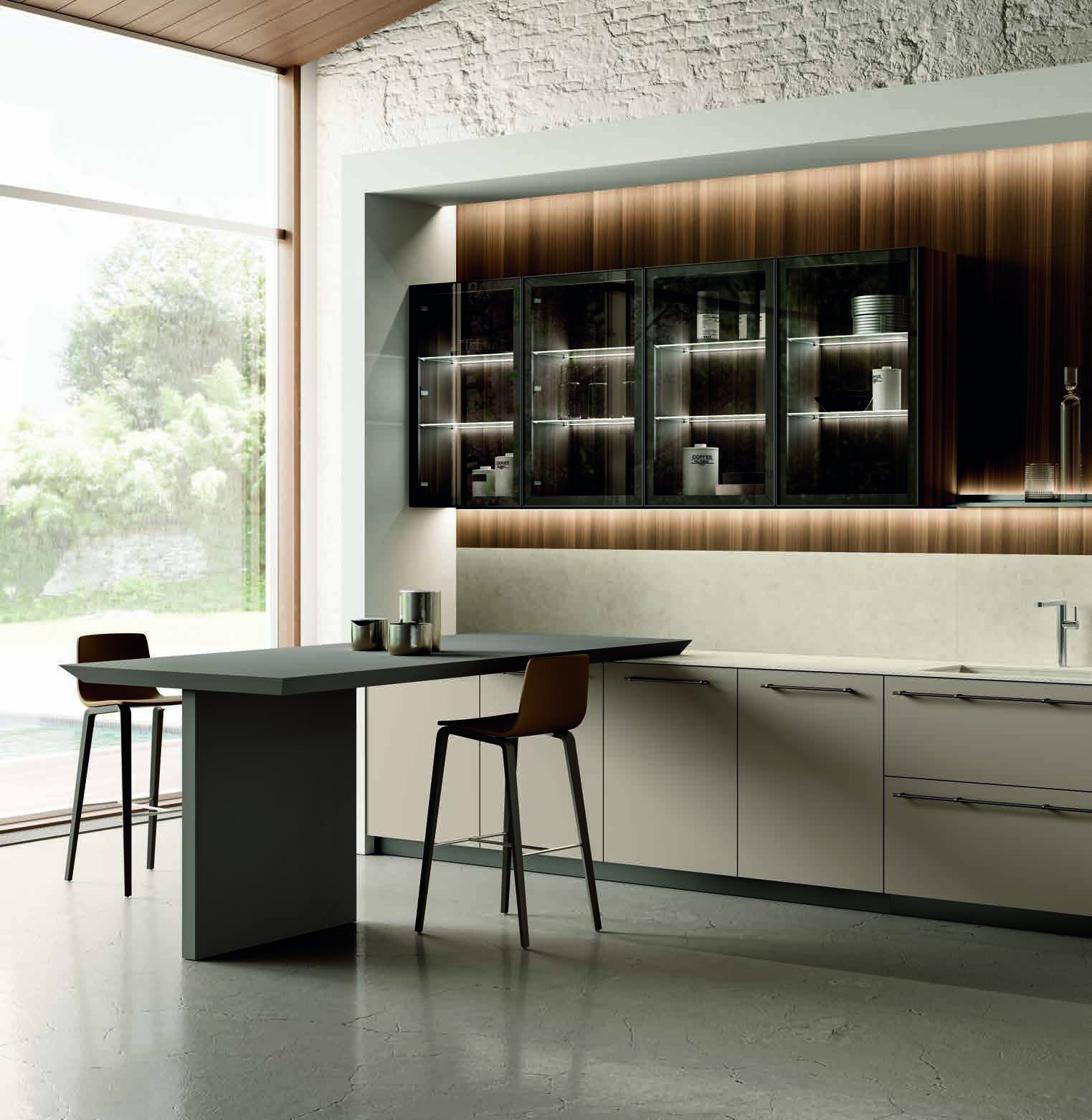 Febal Casa Modula 07 · Grigio Etna — Τραπεζαρία