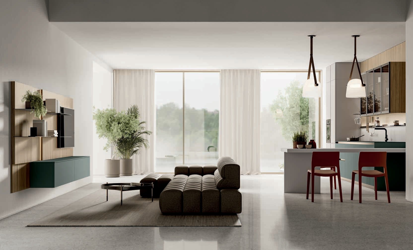 Febal Casa Modula · Ambienti — Ανοιχτός χώρος