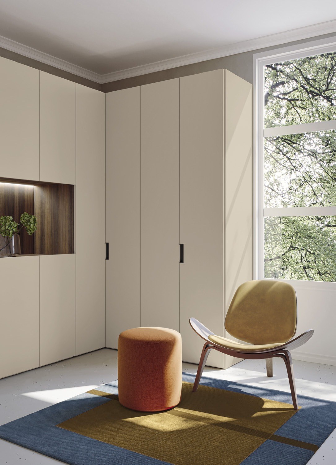Febal Casa Momenti Wardrobes · Hinged (Battente) — wardrobe, view 3
