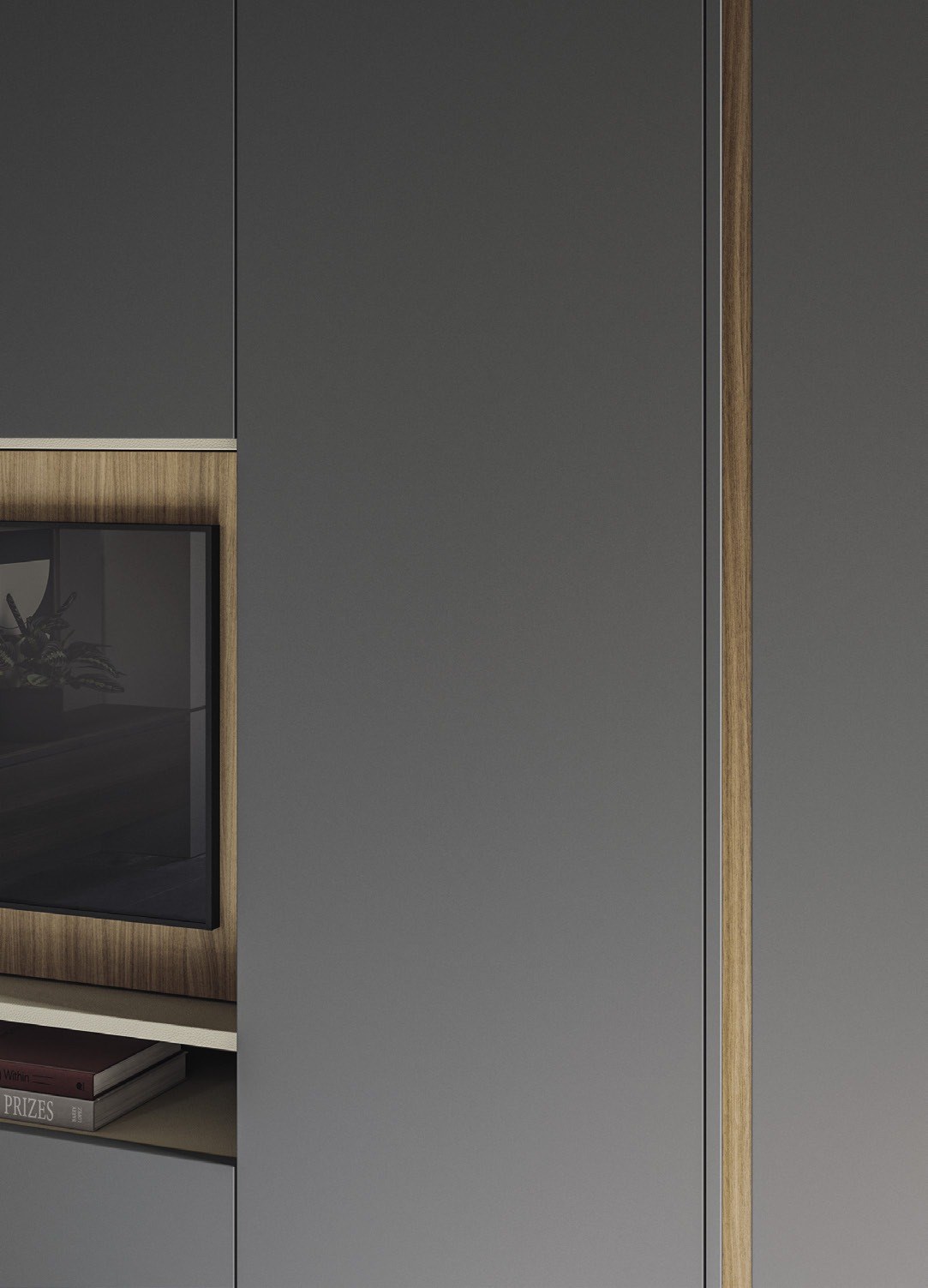 Febal Casa Momenti Wardrobes · Hinged (Battente) — Materials & Finishes