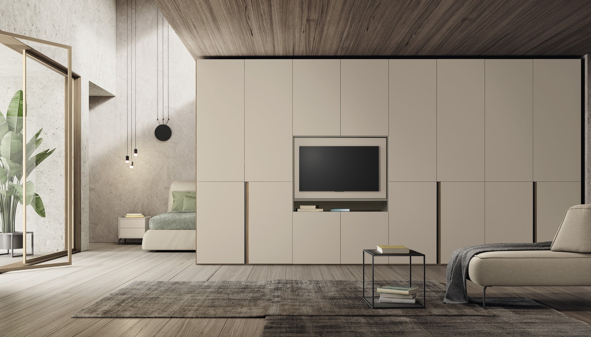 Febal Casa Momenti Wardrobes · Hinged (Battente) — wardrobe, view 8