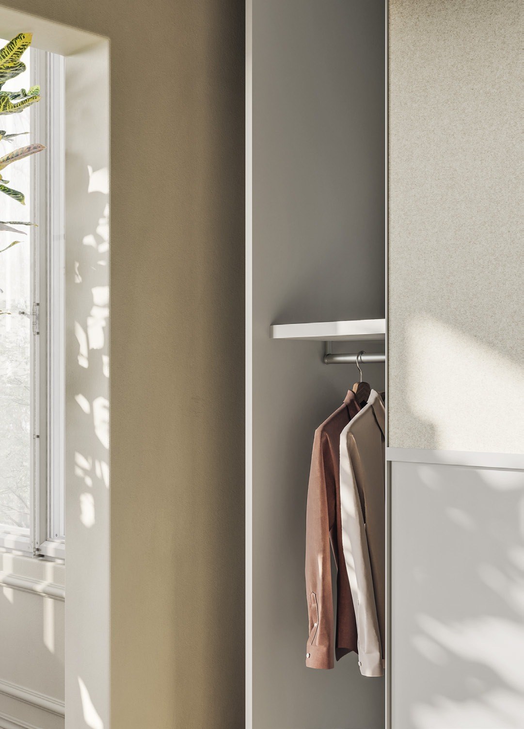 Febal Casa Momenti Wardrobes · Hinged (Battente) — detail