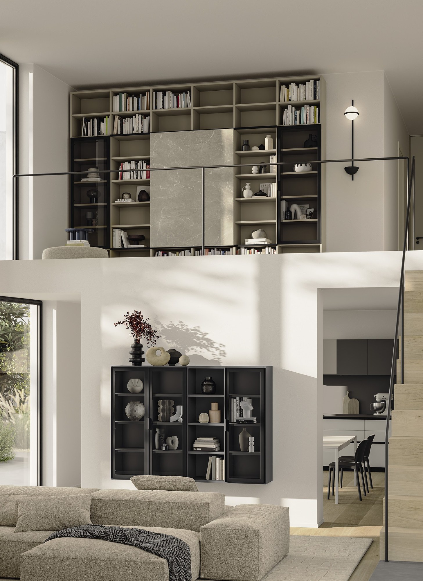 Febal Casa Momenti Living · Duplex — έπιπλα καθιστικού, άποψη 3