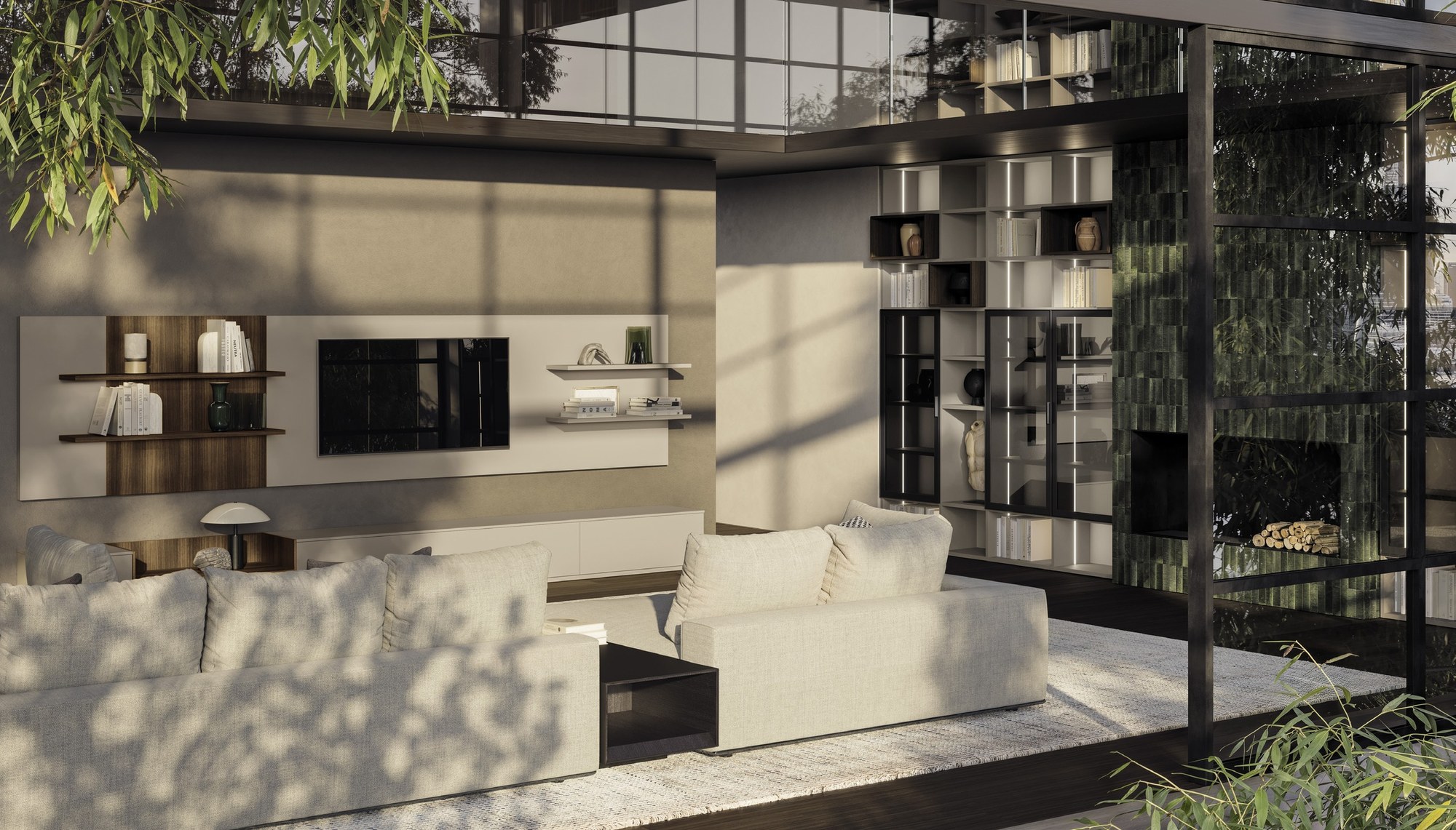 Febal Casa Momenti Living · Duplex — έπιπλα καθιστικού, άποψη 4