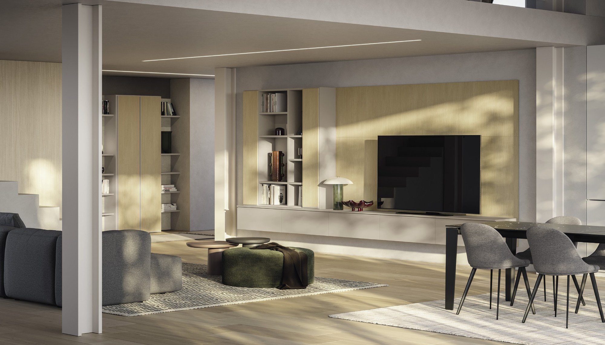Febal Casa Momenti Living · Duplex — έπιπλα καθιστικού, άποψη 13