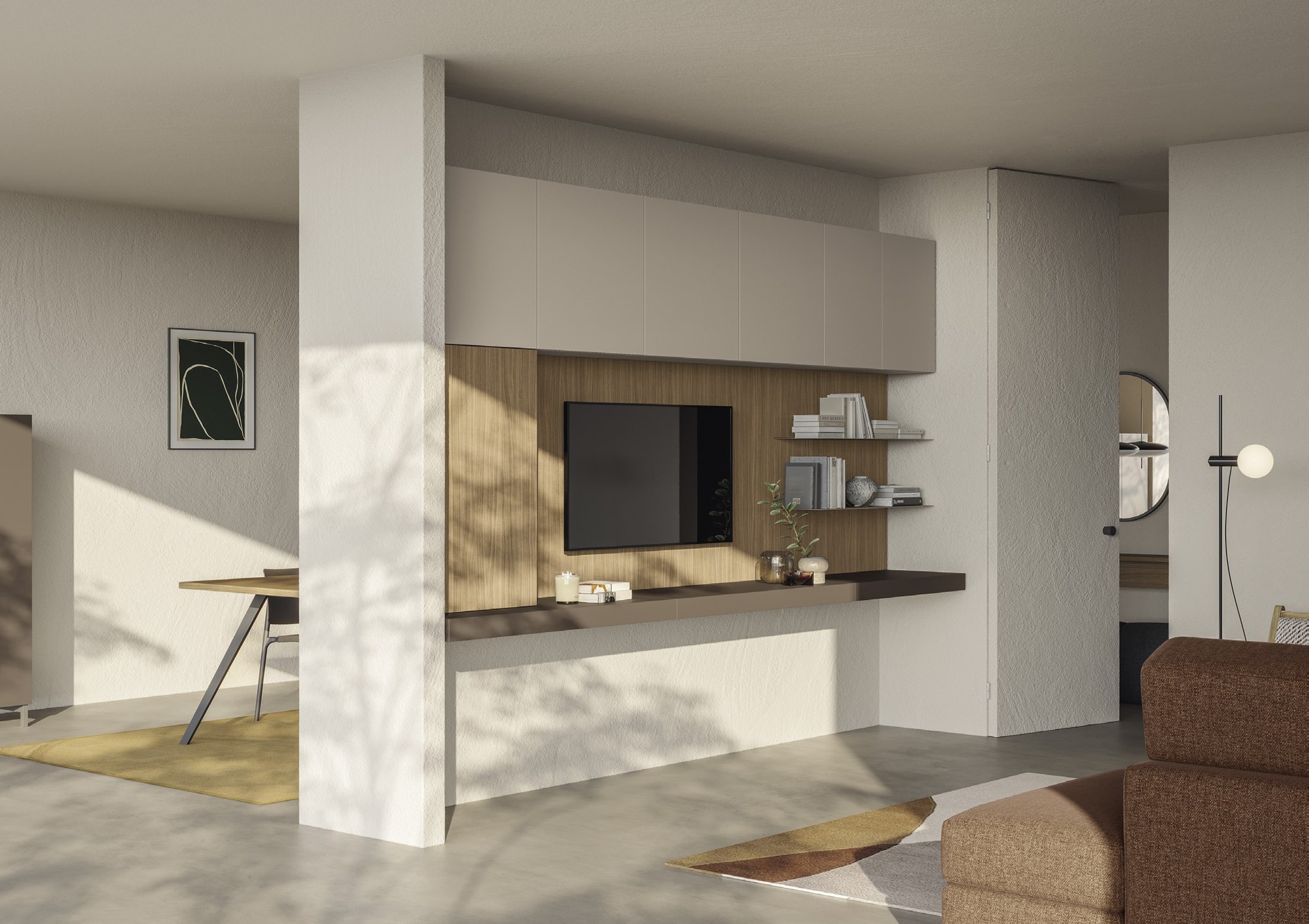 Febal Casa Momenti Living · Habitat Giovane — έπιπλα καθιστικού, άποψη 4