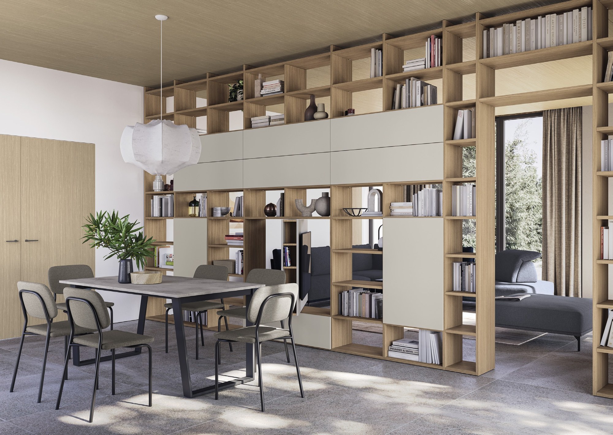 Febal Casa Momenti Living · Habitat Giovane — Τραπεζαρία