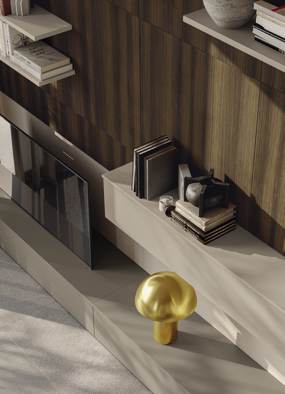 Febal Casa Momenti Living · Habitat Giovane — έπιπλα καθιστικού, άποψη 12
