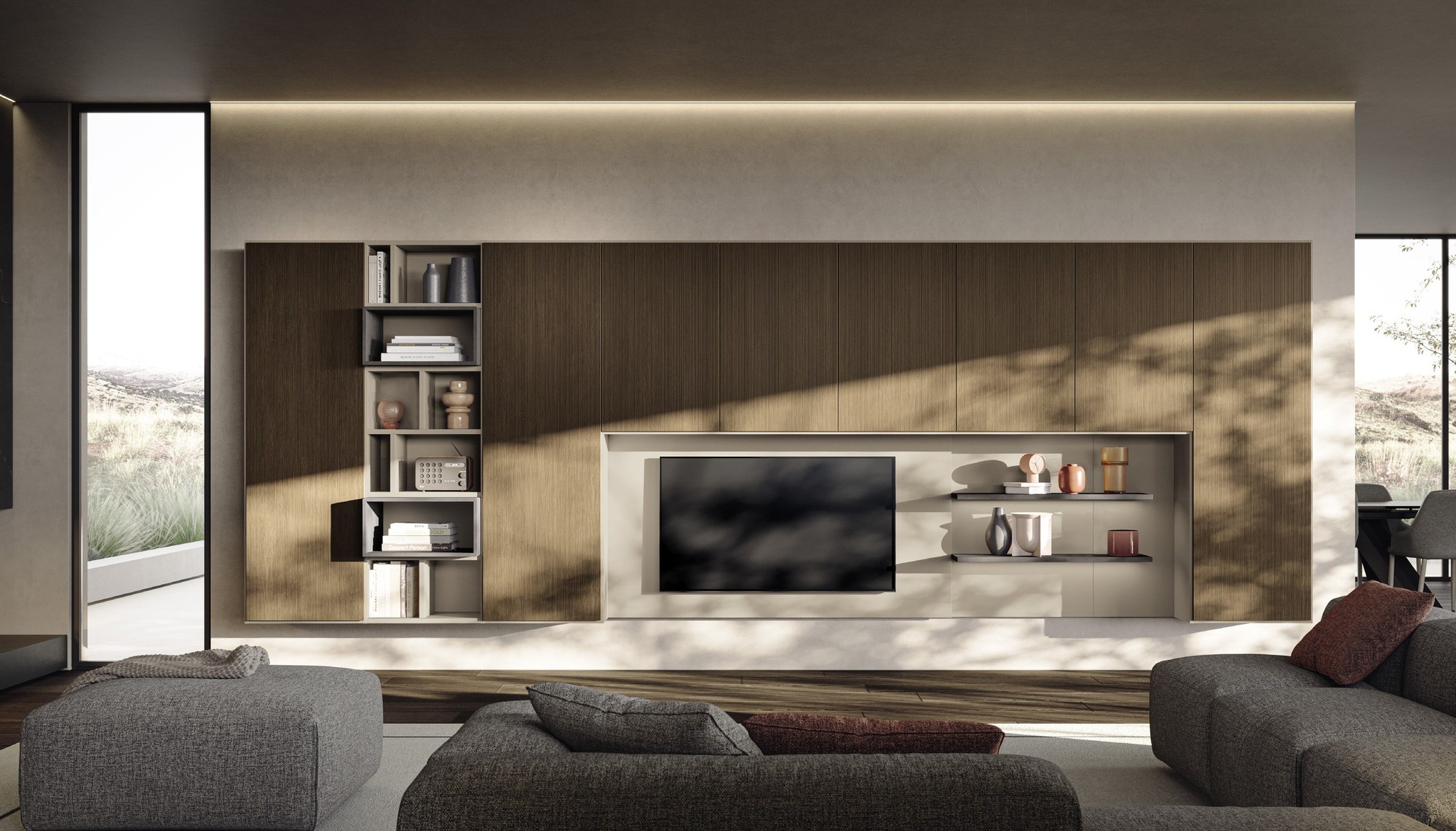 Febal Casa Momenti Living · La Villa — έπιπλα καθιστικού, άποψη 8