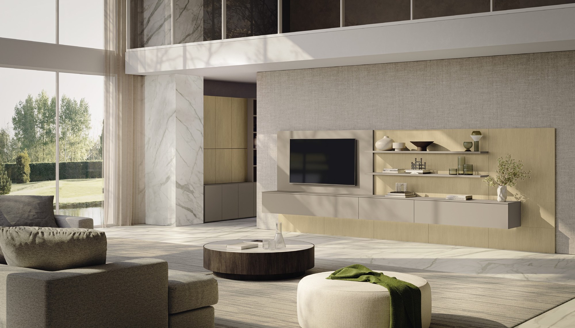Febal Casa Momenti Living · La Villa — έπιπλα καθιστικού, άποψη 12