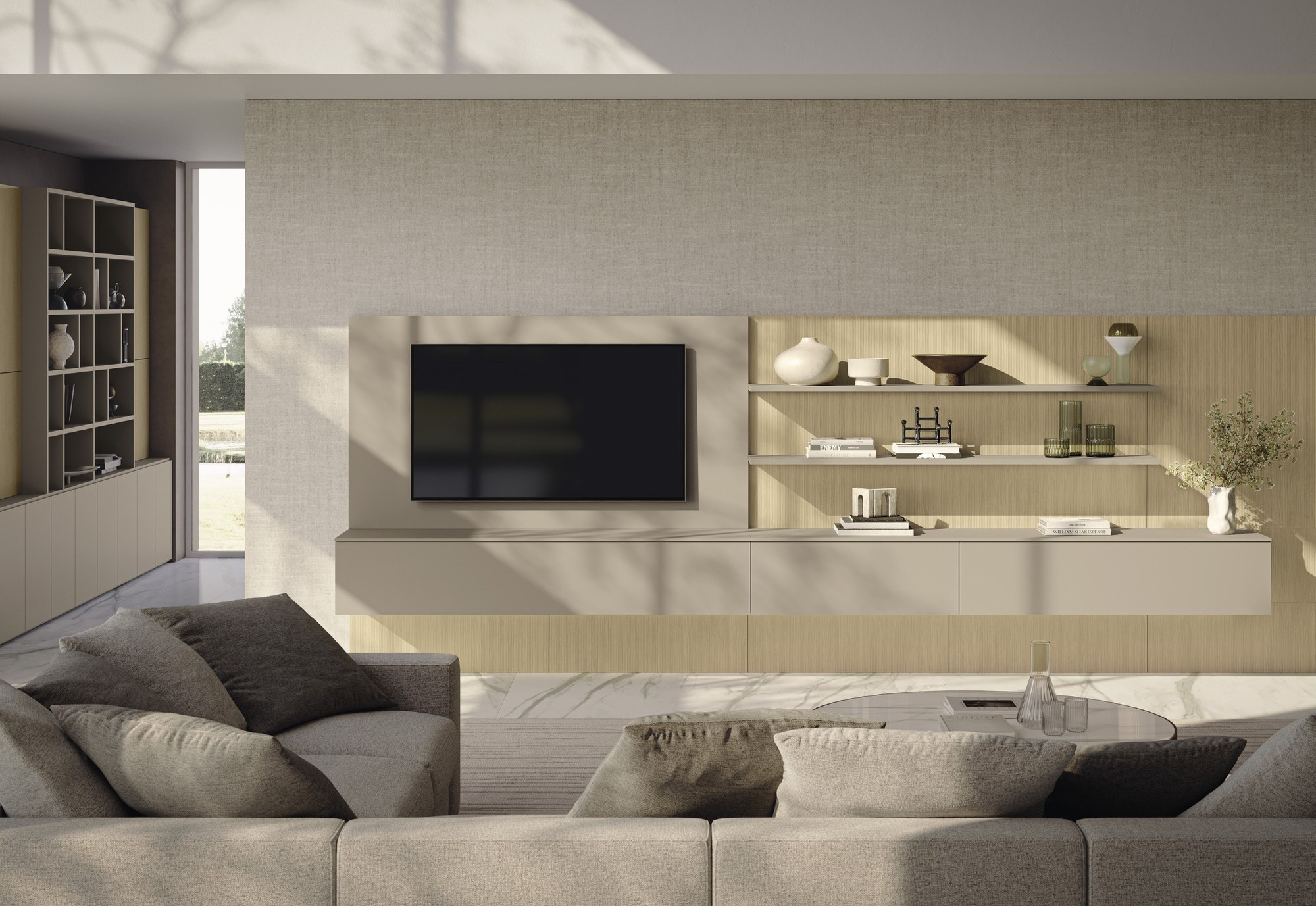 Febal Casa Momenti Living · La Villa — έπιπλα καθιστικού, άποψη 13