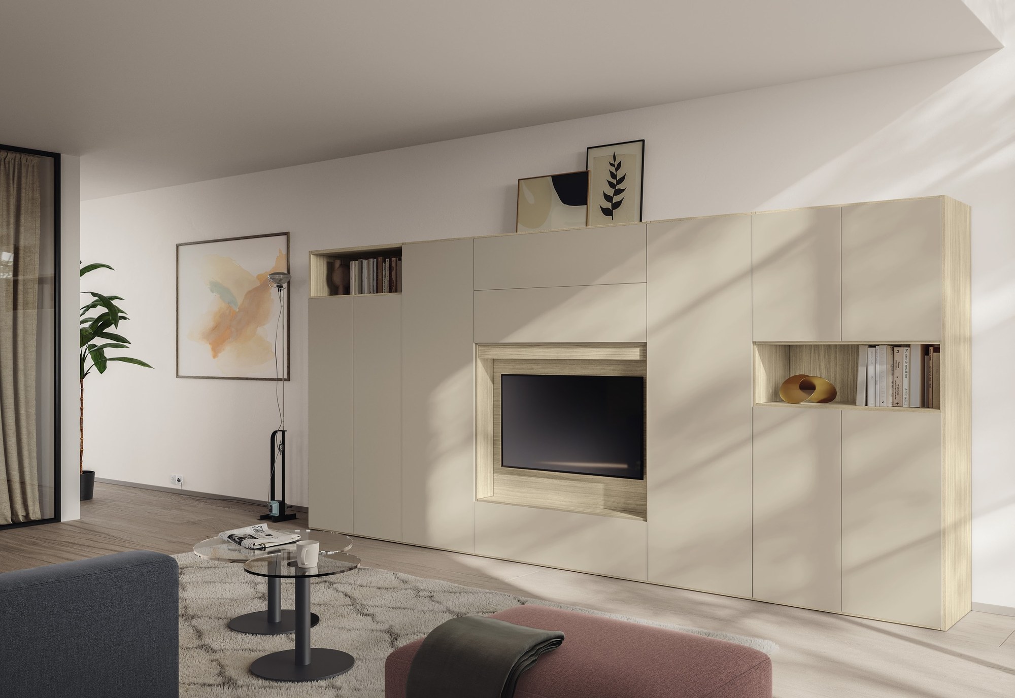 Febal Casa Momenti Living · Loft Essenziale — έπιπλα καθιστικού, άποψη 5