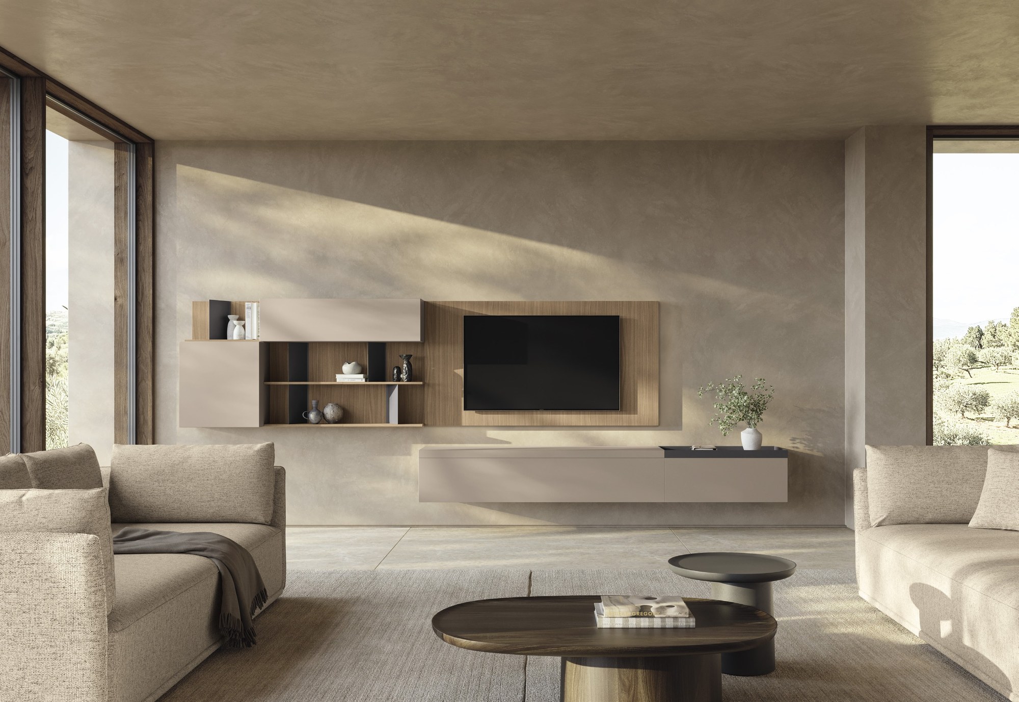 Febal Casa Momenti Living · Nature Retreat — έπιπλα καθιστικού, άποψη 16
