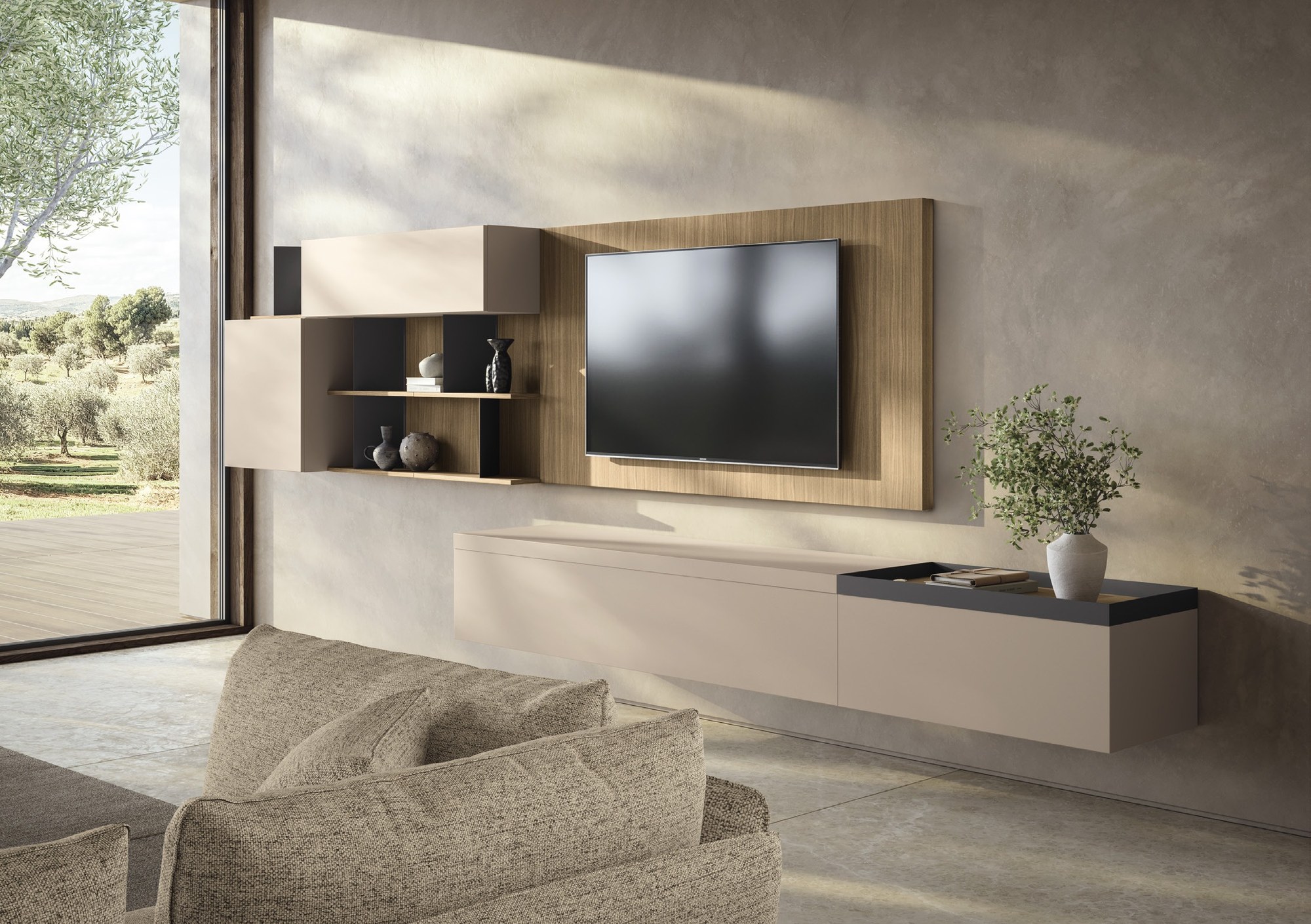 Febal Casa Momenti Living · Nature Retreat — έπιπλα καθιστικού, άποψη 18